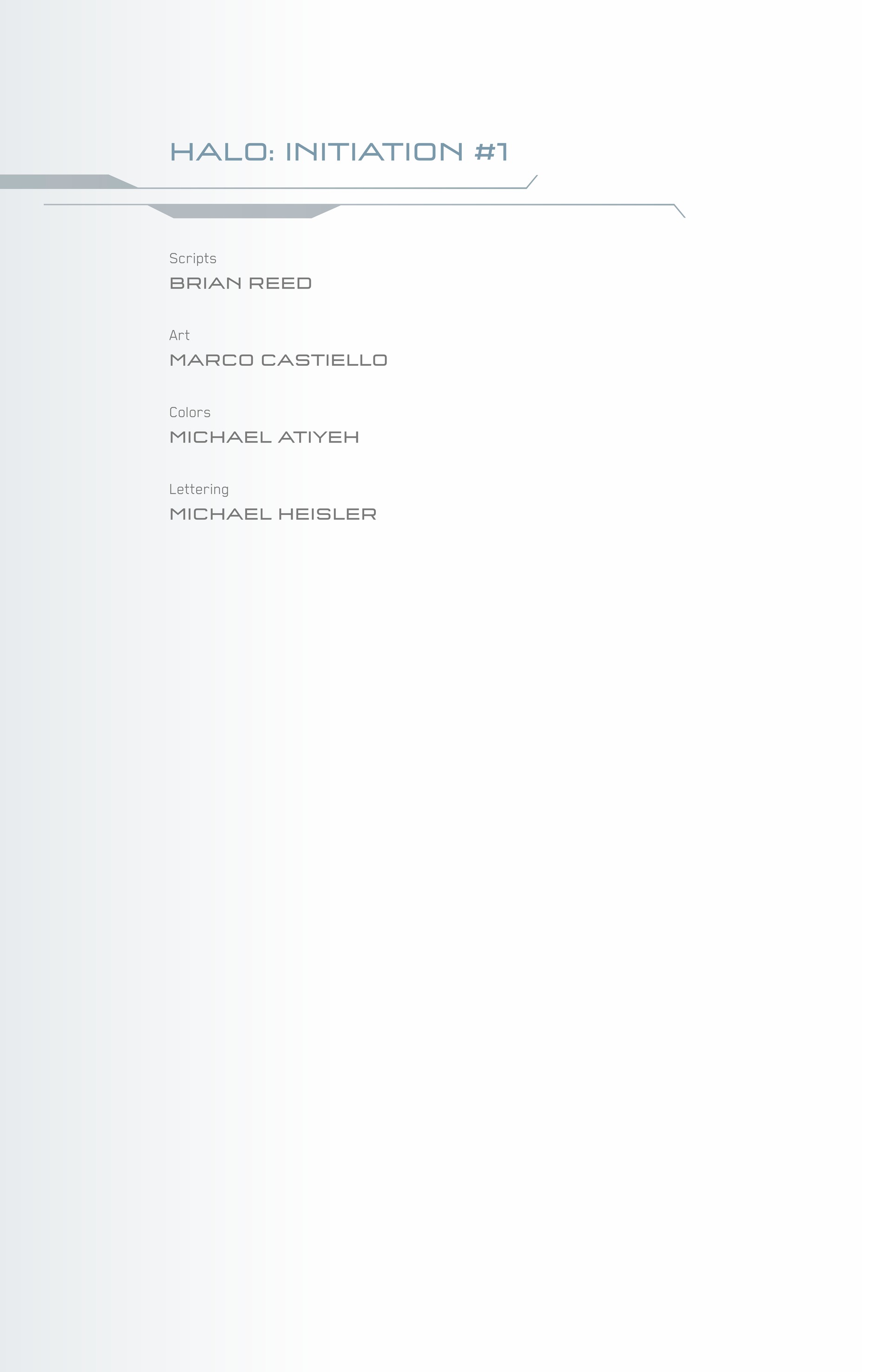 Read online Halo: Initiation and Escalation comic -  Issue # TPB (Part 1) - 12