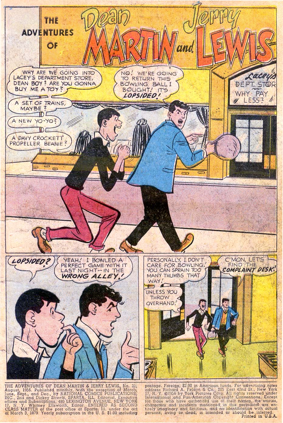 Read online The Adventures of Dean Martin and Jerry Lewis comic -  Issue #31 - 3