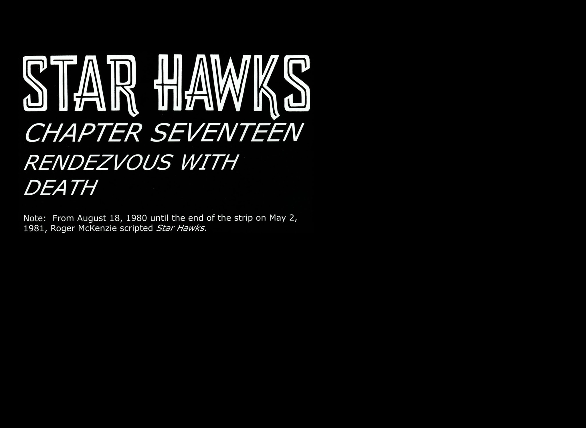 Read online Star Hawks: The Complete Series comic -  Issue # TPB - 270