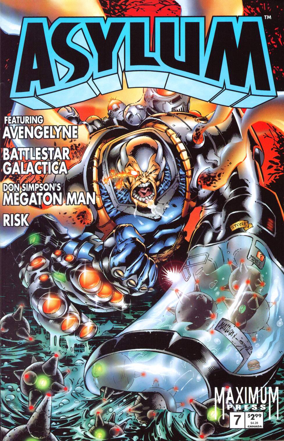 Read online Asylum comic -  Issue #7 - 1