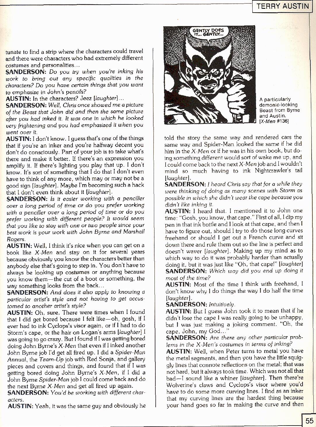 Read online The X-Men Companion comic -  Issue #2 - 55
