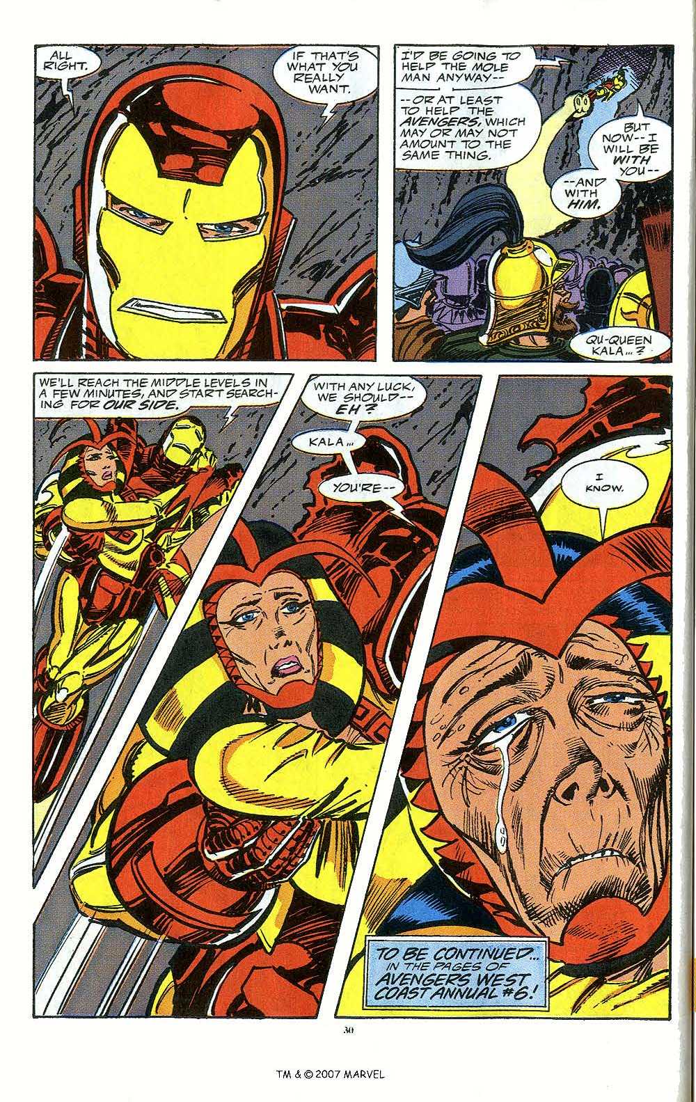 Read online Iron Man Annual comic -  Issue #12 - 32