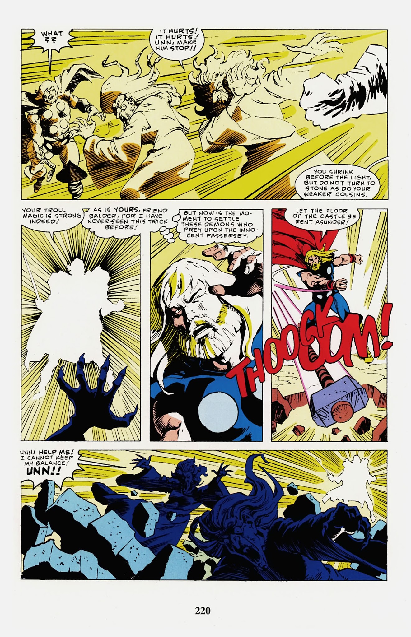 Read online Thor Visionaries: Walter Simonson comic -  Issue # TPB 3 - 222