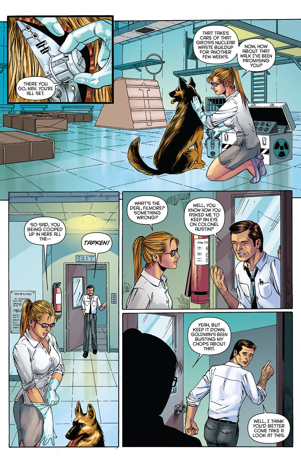 Read online Bionic Man comic -  Issue #12 - 14