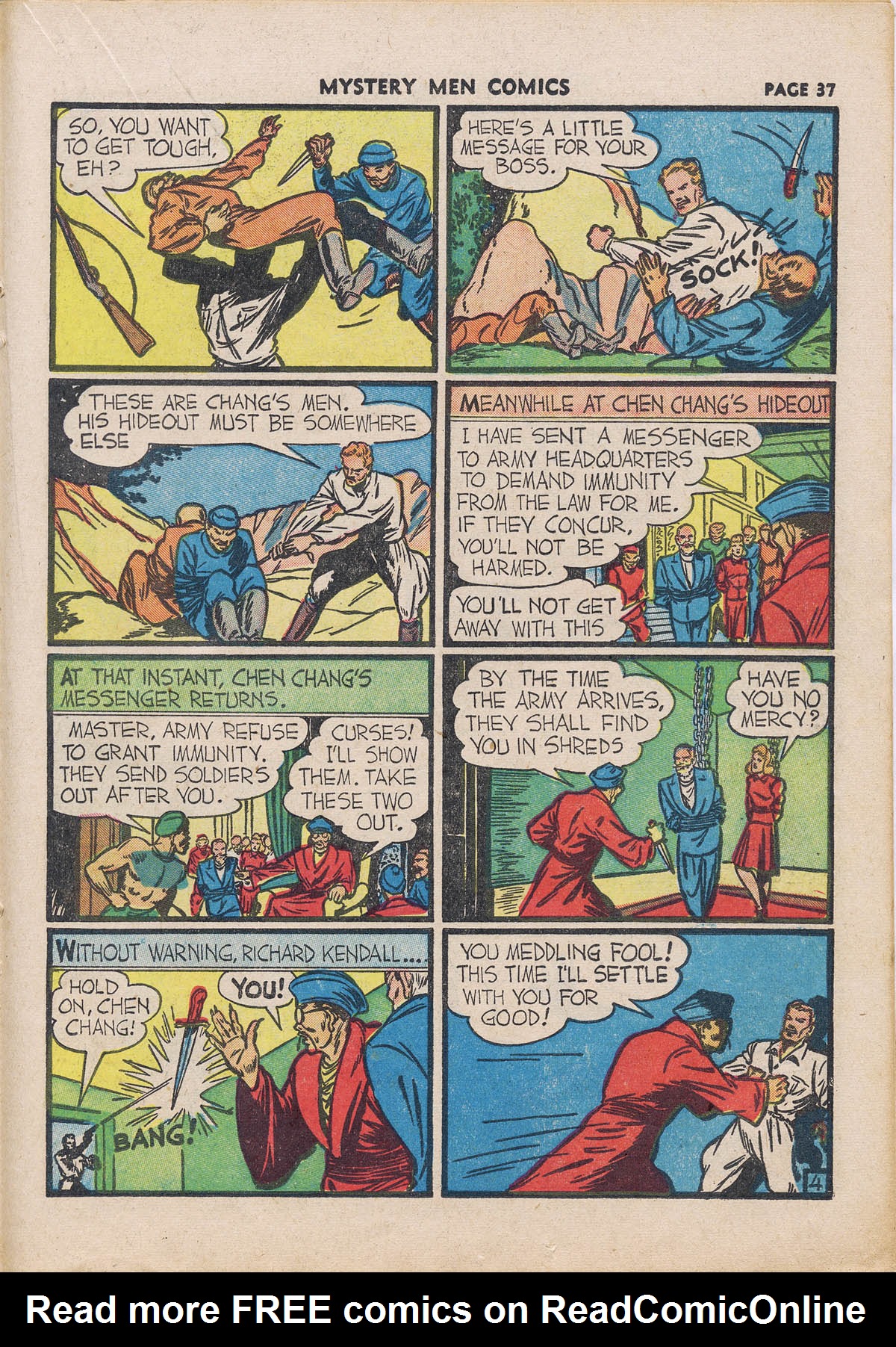 Read online Mystery Men Comics comic -  Issue #22 - 40