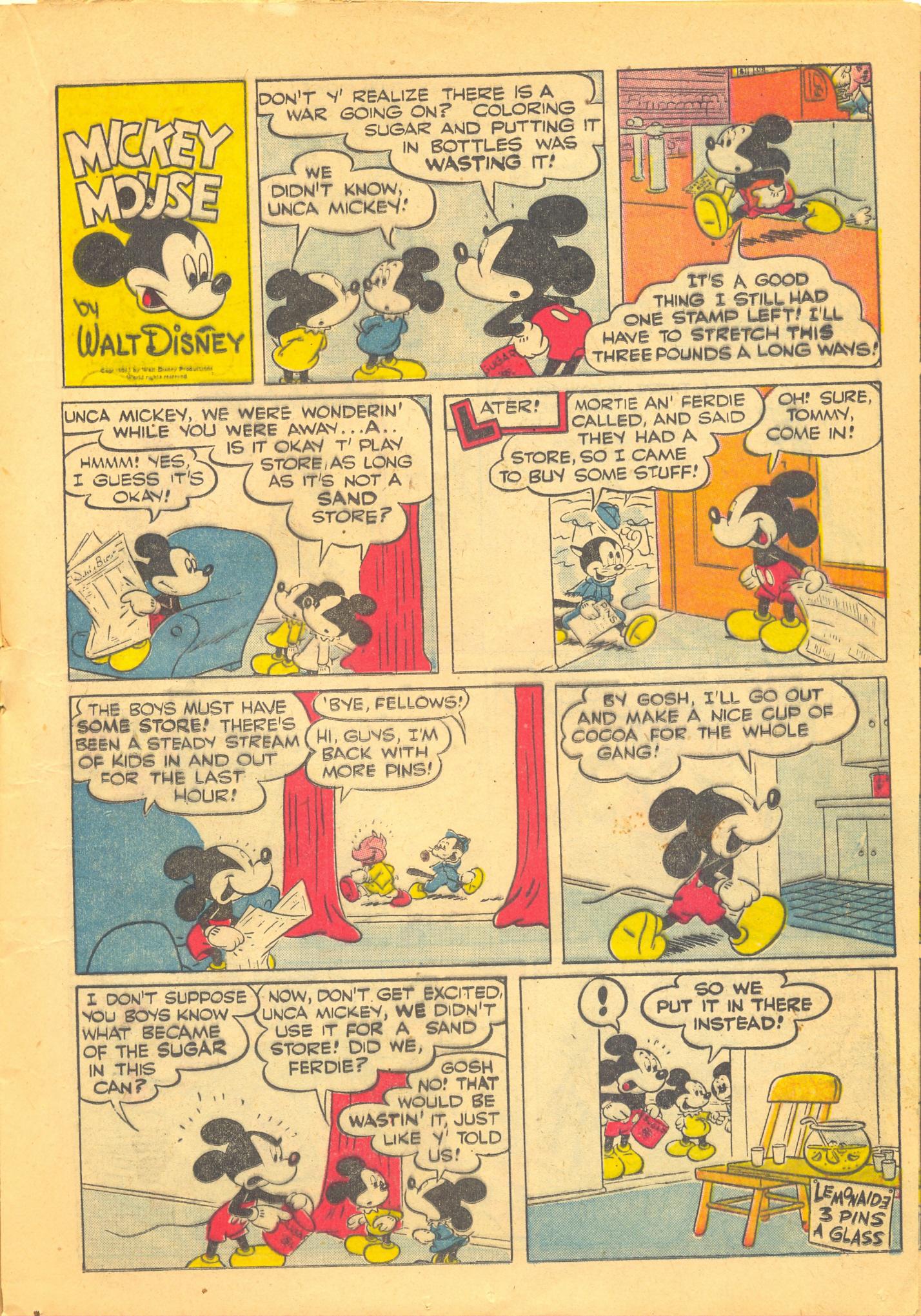 Read online Walt Disney's Comics and Stories comic -  Issue #42 - 31