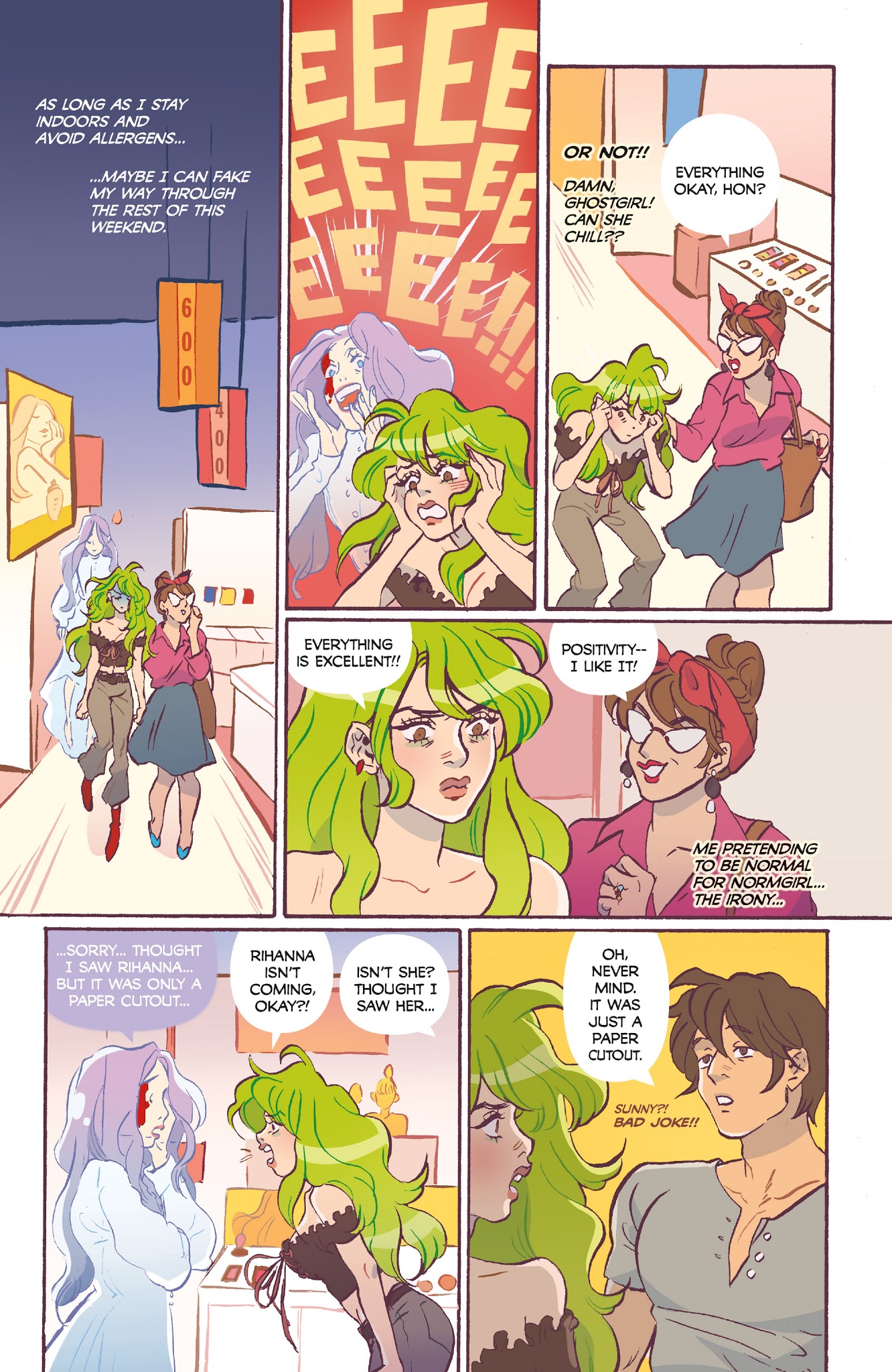 Read online Snotgirl comic -  Issue #9 - 18