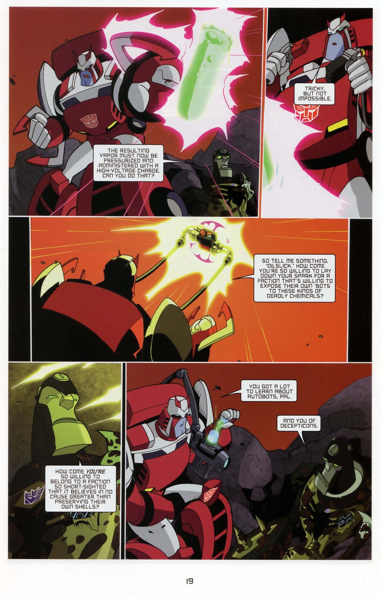 Read online Transformers Animated: The Arrival comic -  Issue #3 - 21