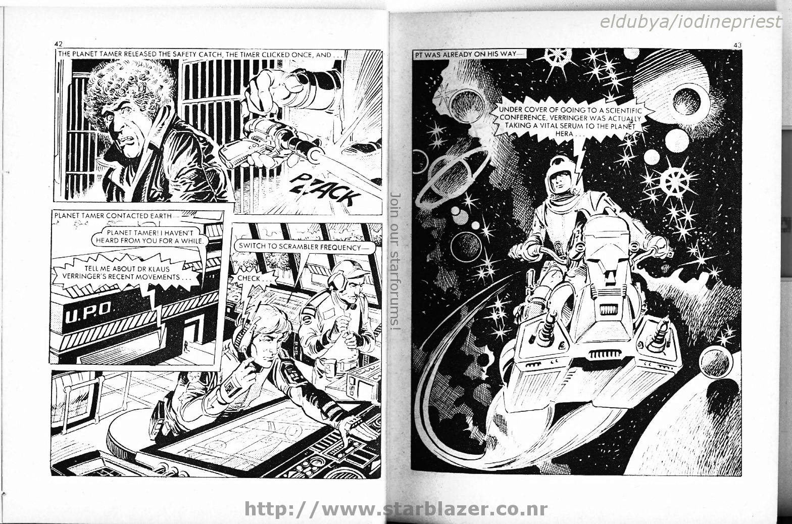 Read online Starblazer comic -  Issue #90 - 23