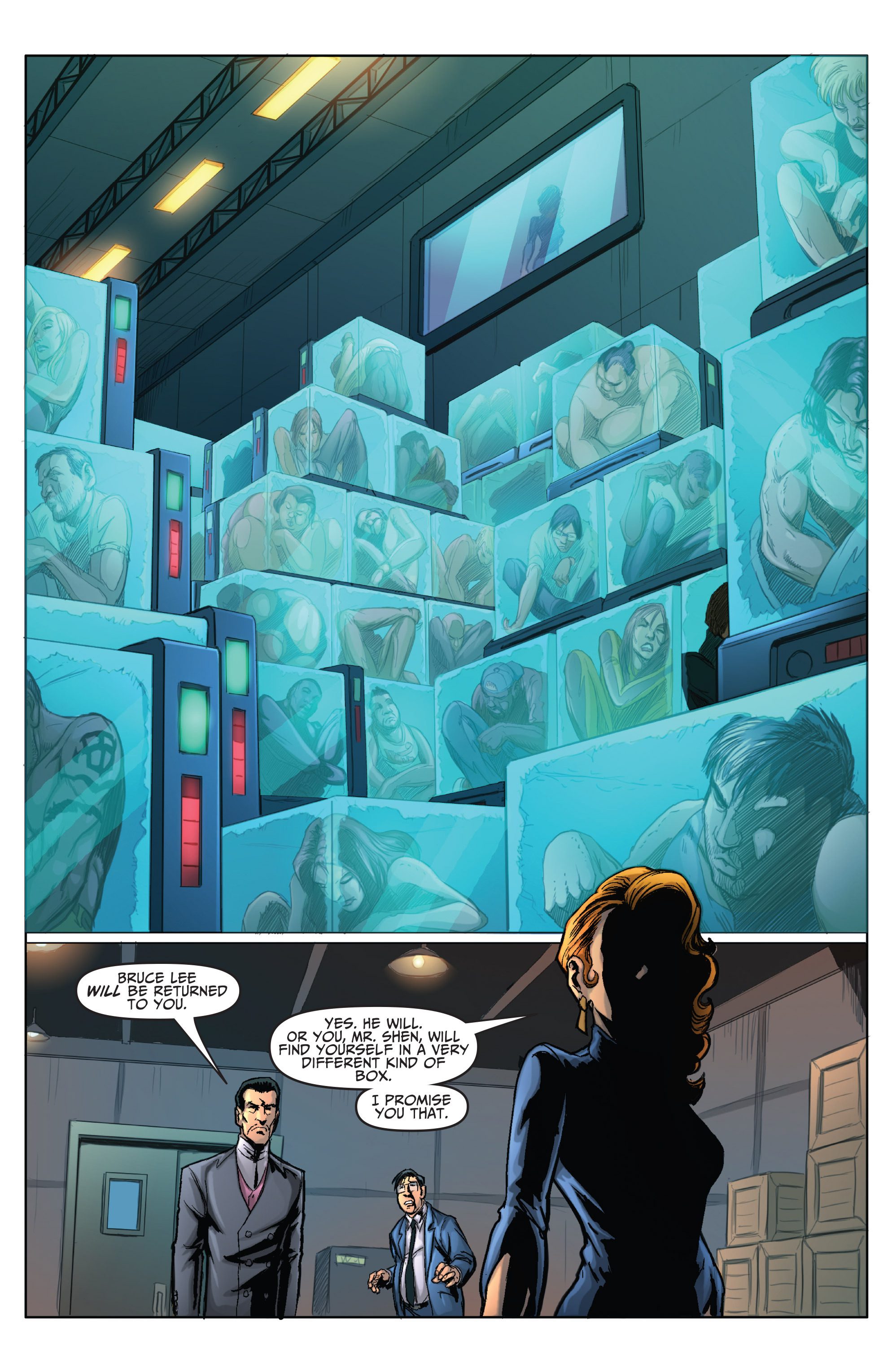 Read online Bruce Lee: The Dragon Rises comic -  Issue #1 - 31