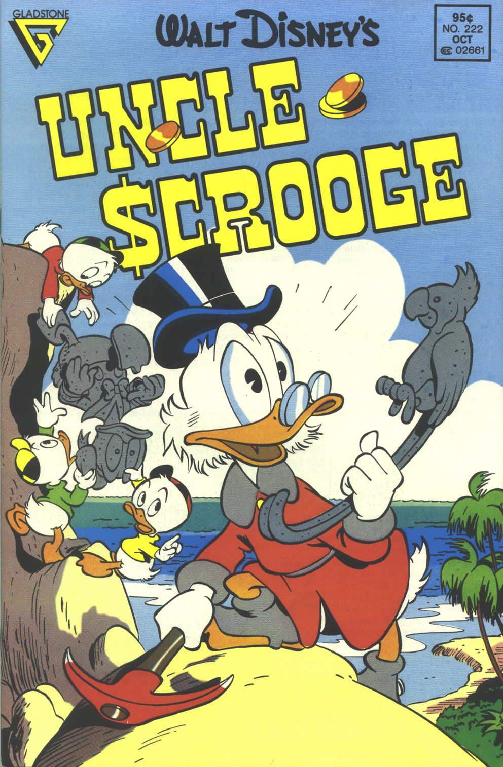 Read online Uncle Scrooge (1953) comic -  Issue #222 - 1