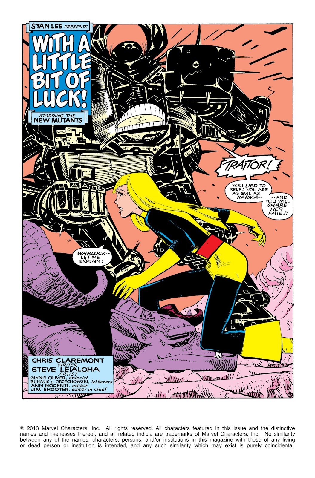 New Mutants Classic issue TPB 4 - Page 189