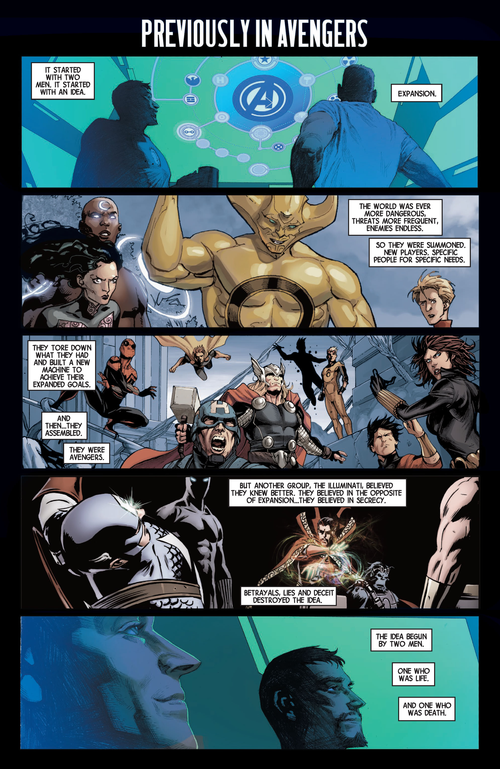 Read online Avengers by Jonathan Hickman: The Complete Collection comic -  Issue # TPB 5 (Part 1) - 5