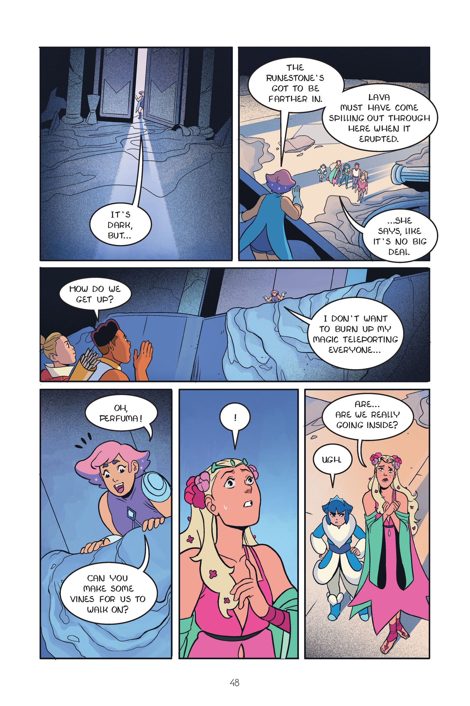 Read online She-Ra and the Princesses of Power: Legend of the Fire Princess comic -  Issue # TPB - 50