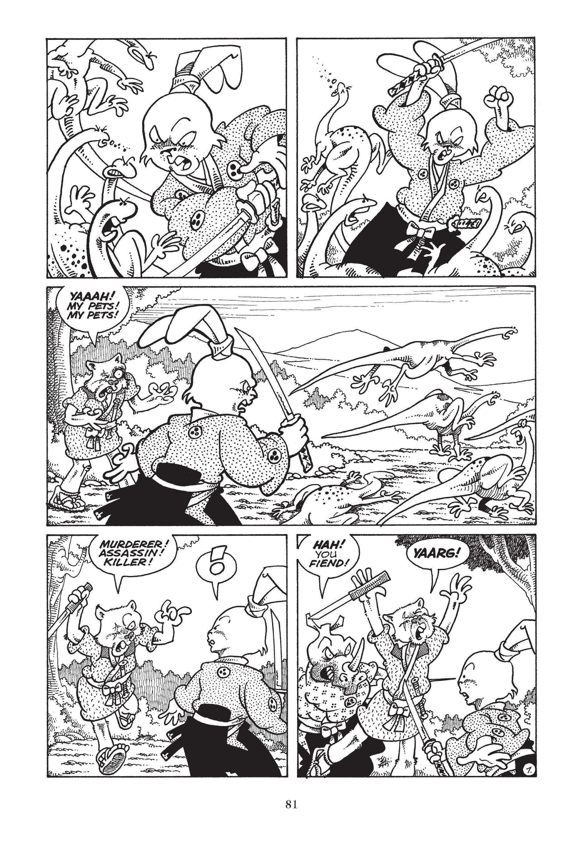 Read online Usagi Yojimbo (1987) comic -  Issue # _TPB 7 - 74