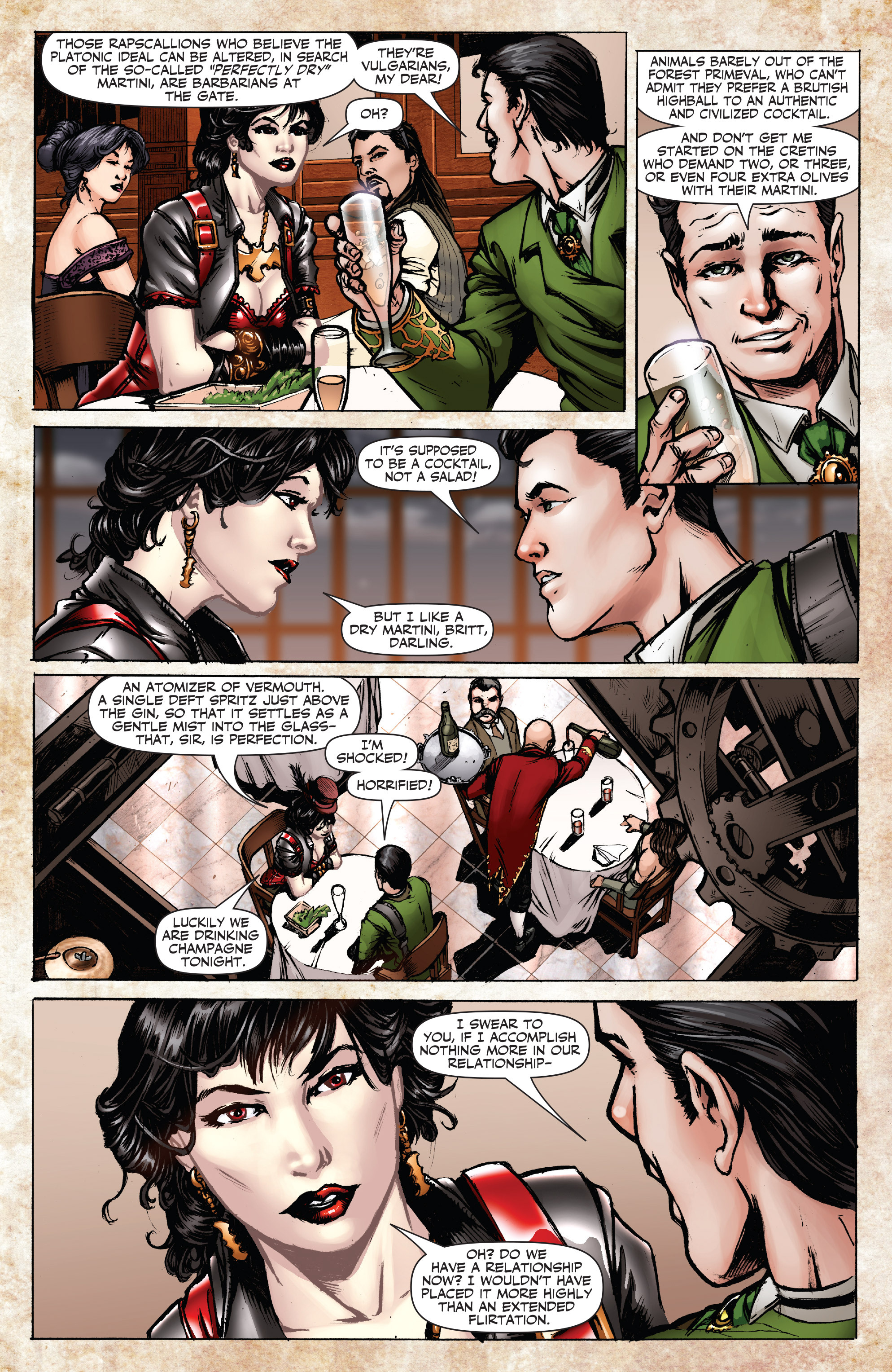 Read online Legenderry: A Steampunk Adventure comic -  Issue #1 - 5