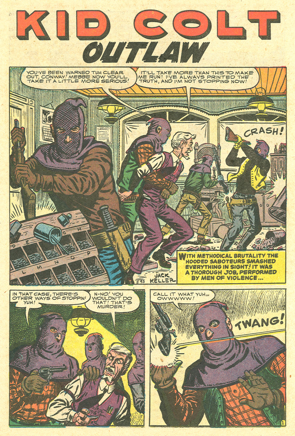 Read online Kid Colt Outlaw comic -  Issue #37 - 27