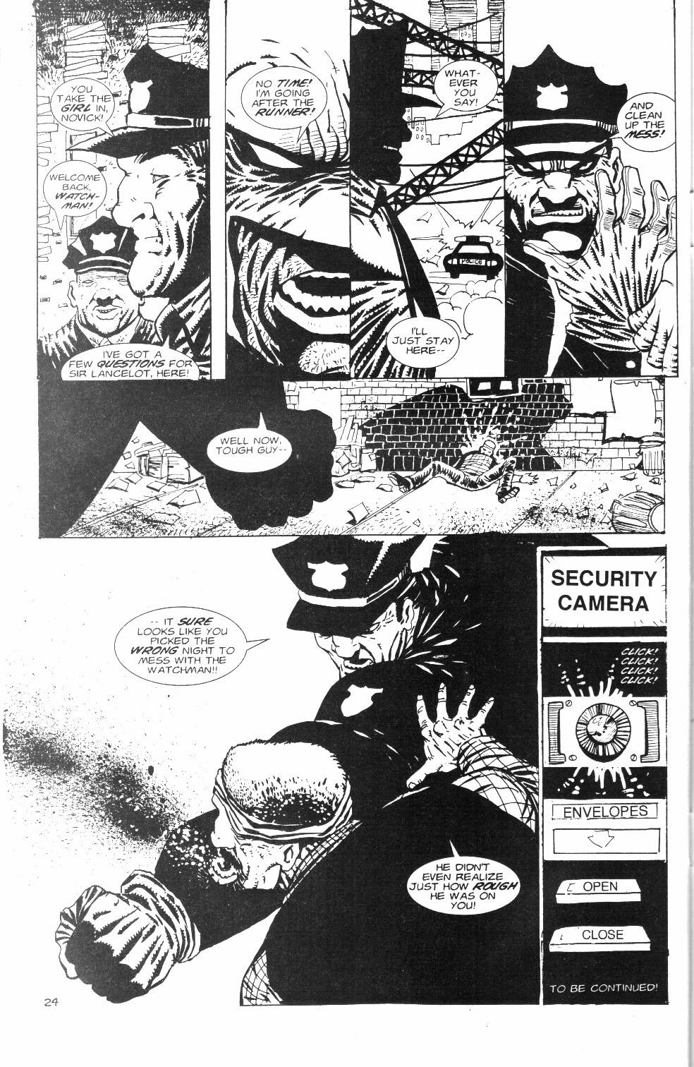 Read online Knight Watchman: Graveyard Shift comic -  Issue #1 - 26