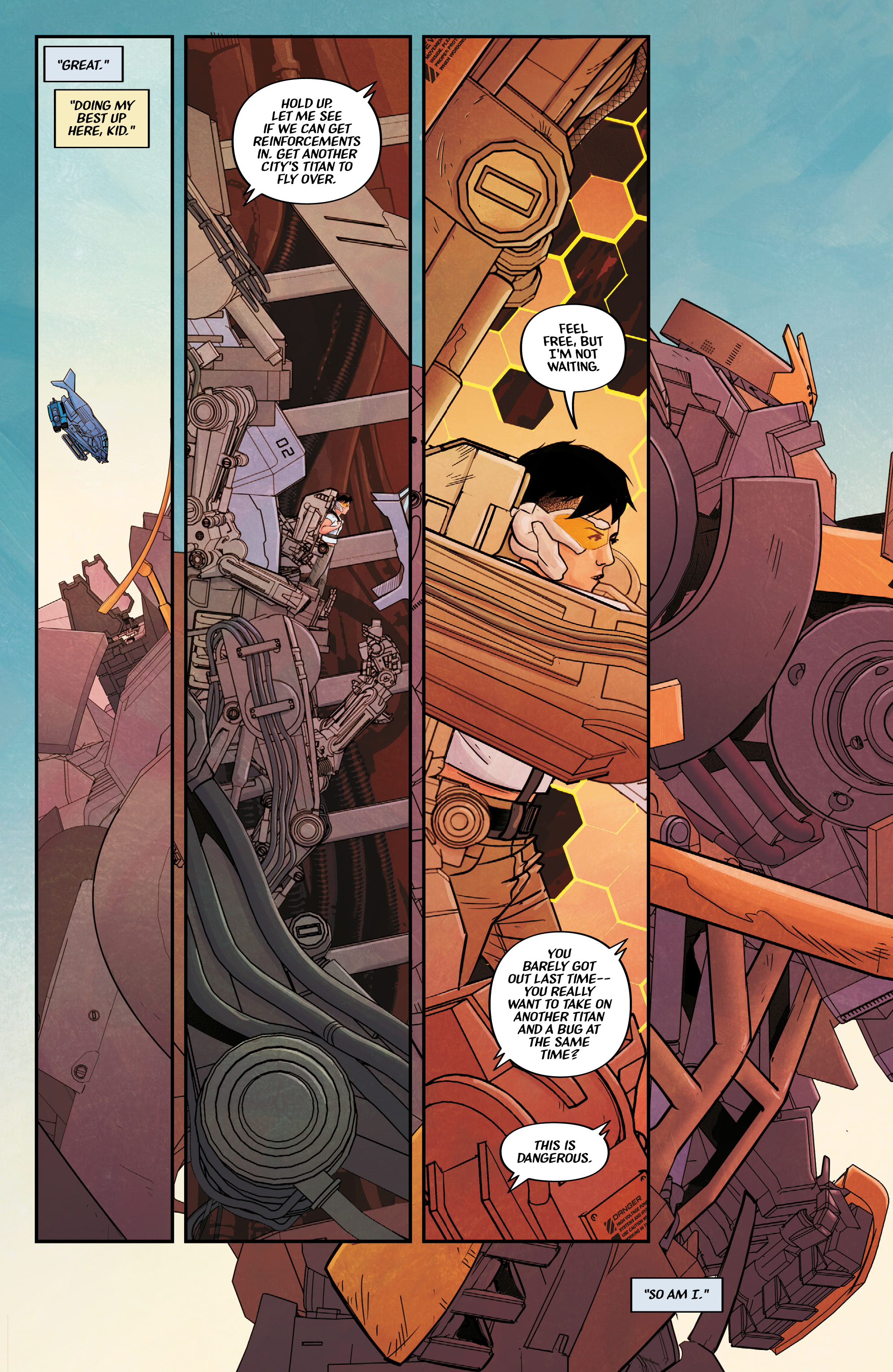 Read online We Ride Titans comic -  Issue #4 - 21