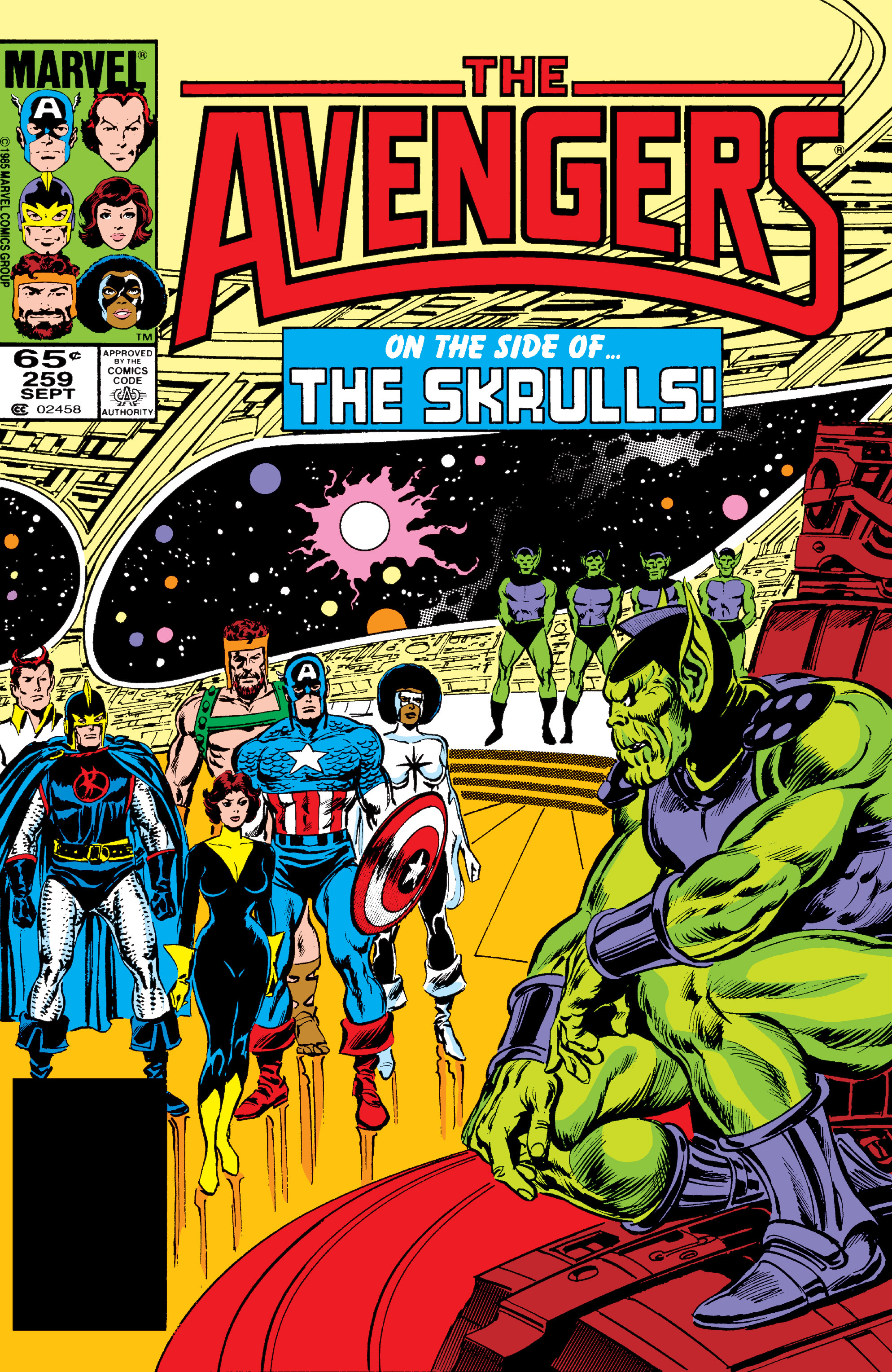 Read online The Avengers (1963) comic -  Issue #259 - 1