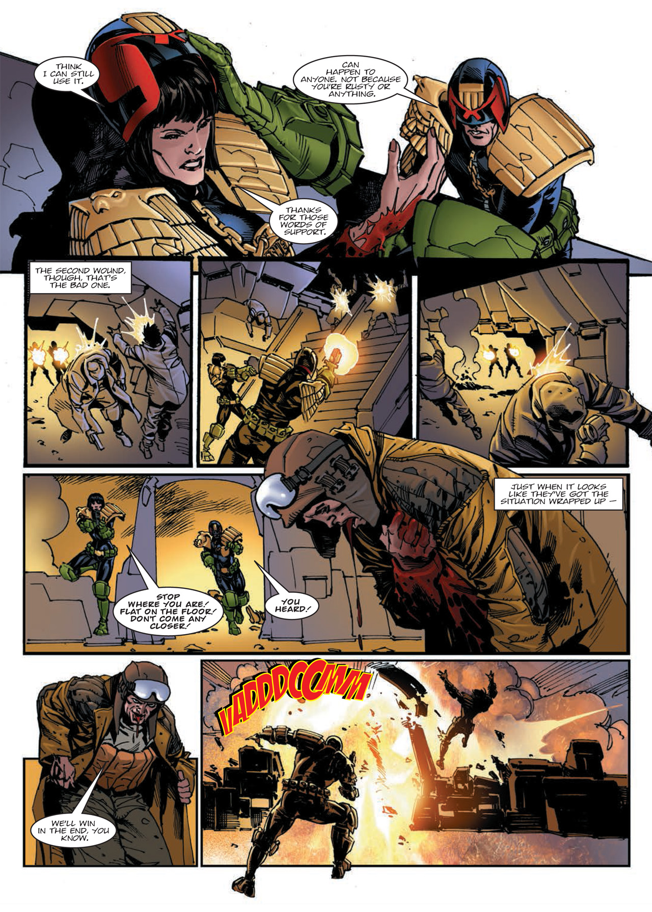 Read online Judge Dredd: Day of Chaos - The Fourth Faction comic -  Issue # TPB (Part 1) - 64