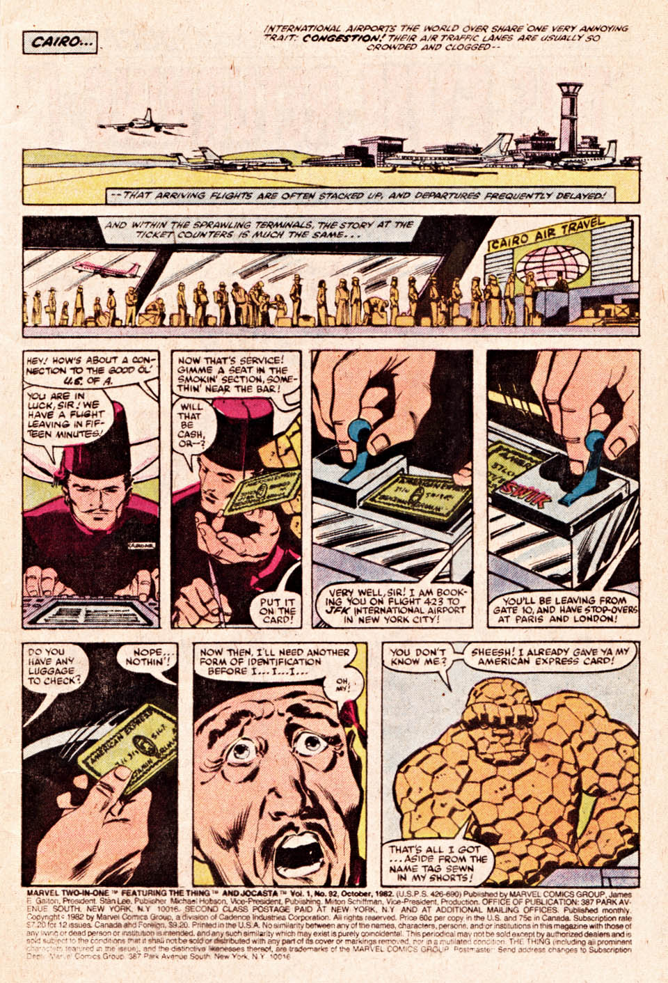 Marvel Two-In-One (1974) issue 92 - Page 2