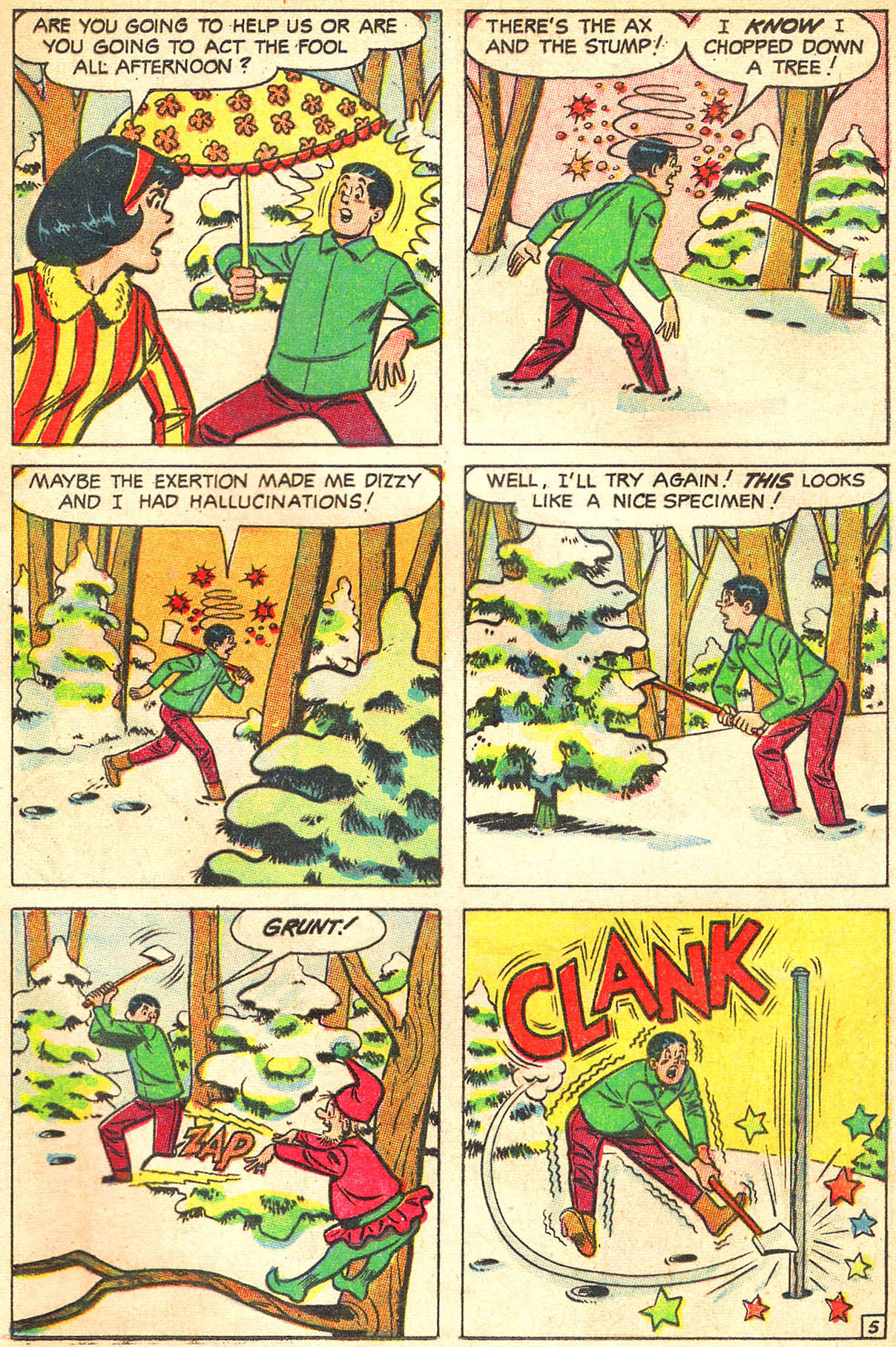 Read online Archie Giant Series Magazine comic -  Issue #150 - 7
