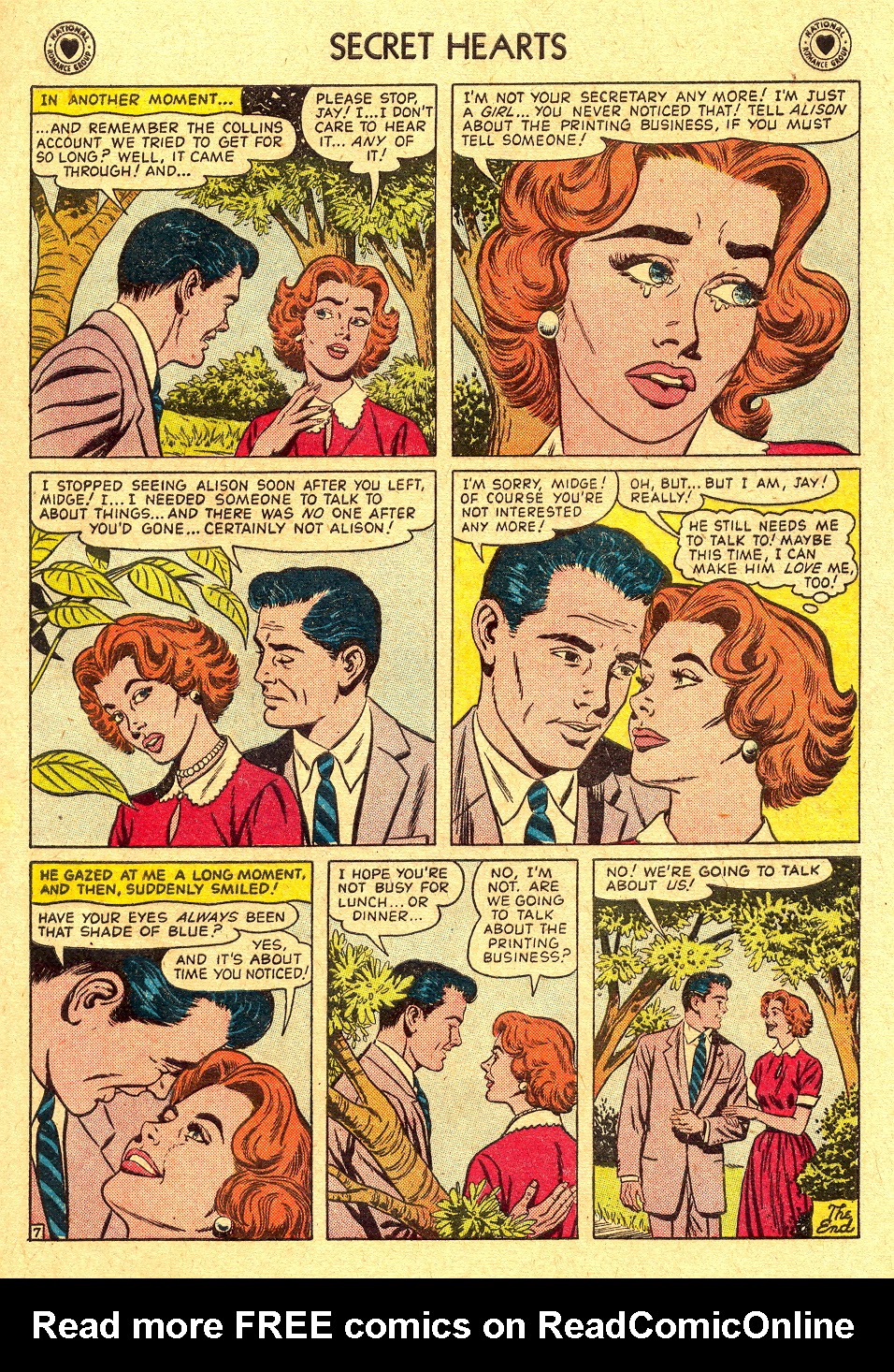 Read online Secret Hearts comic -  Issue #45 - 9