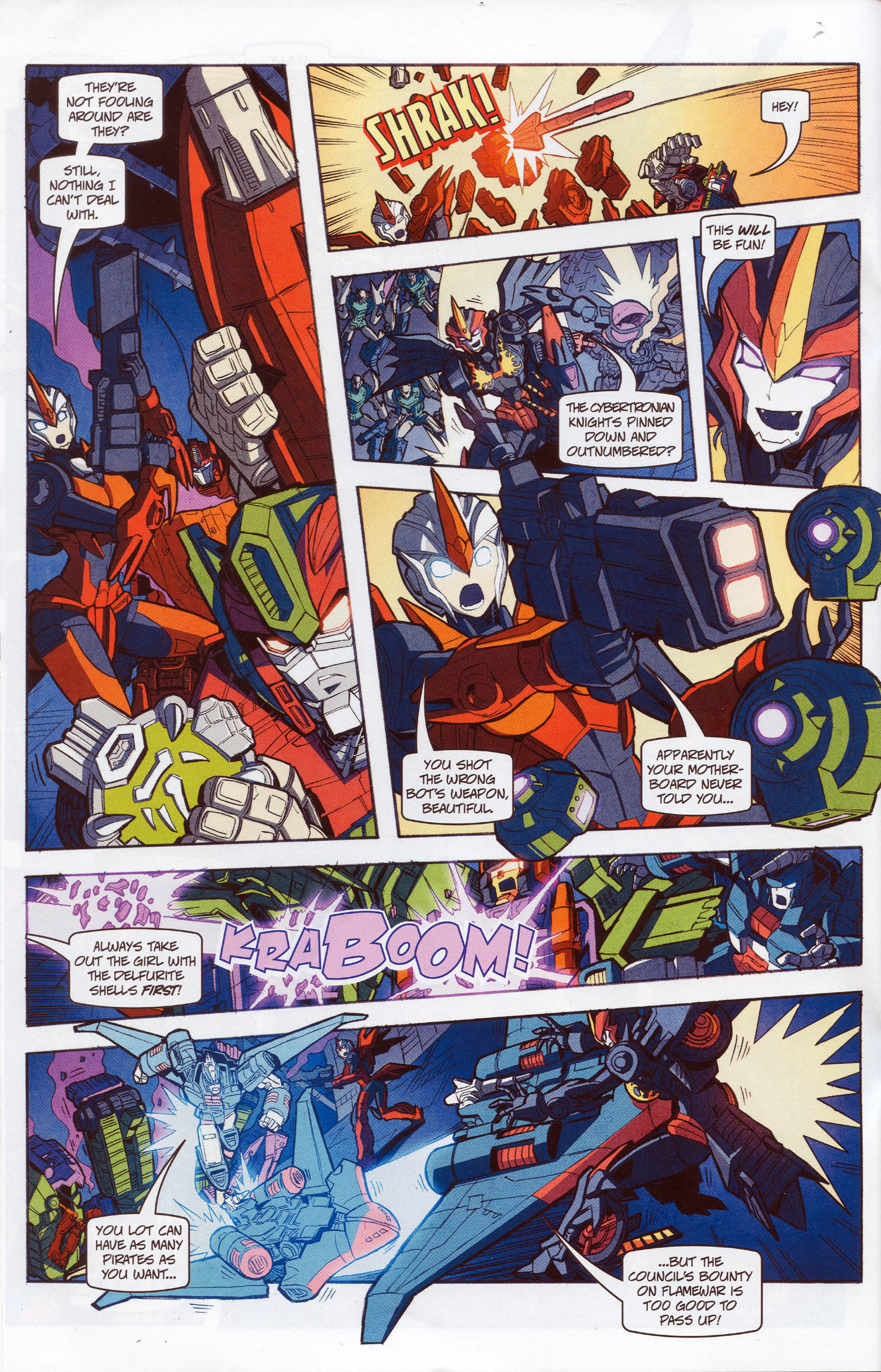 Read online Transformers: Timelines comic -  Issue #10 - 18