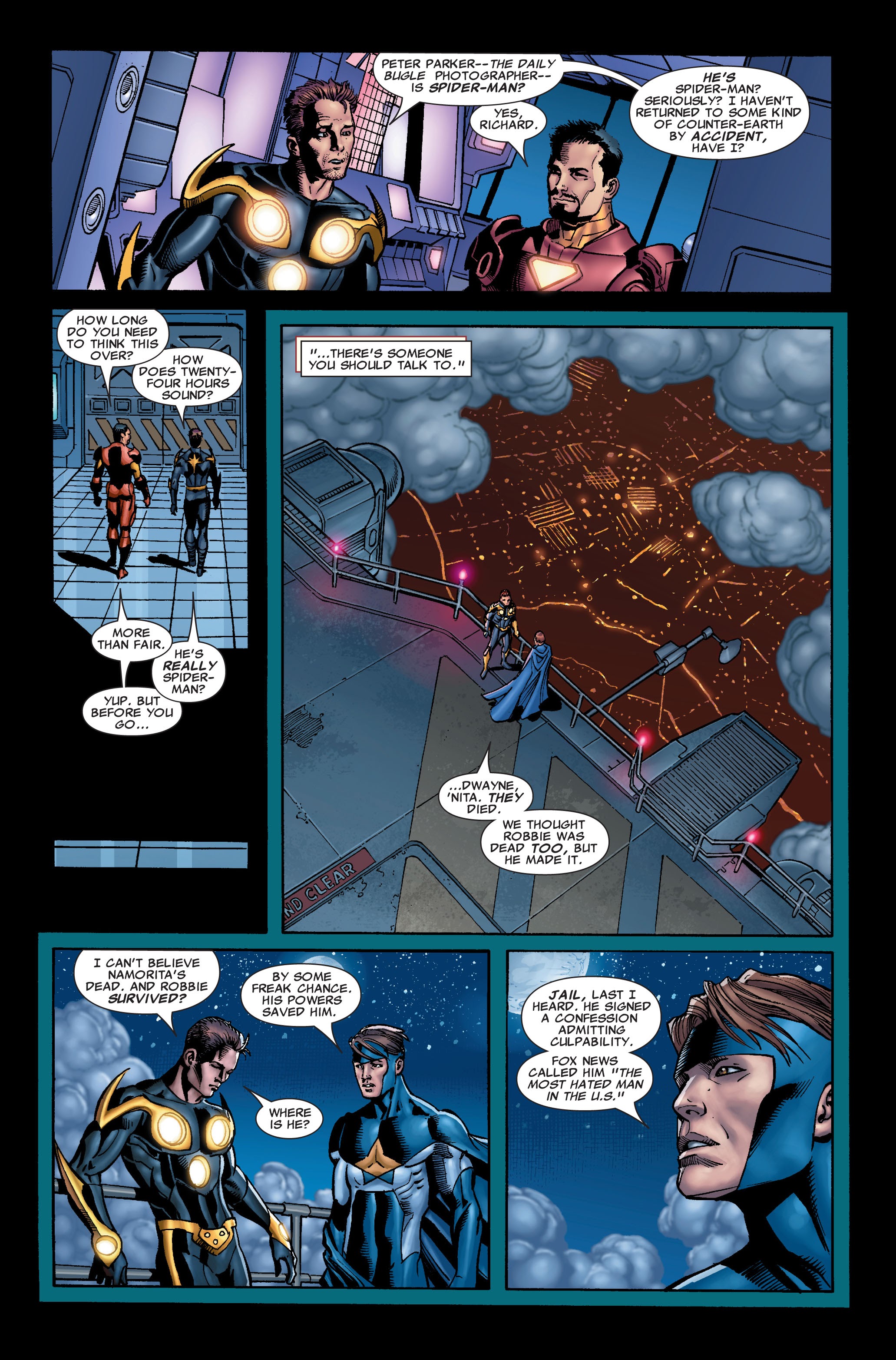 Read online Nova (2007) comic -  Issue #2 - 13