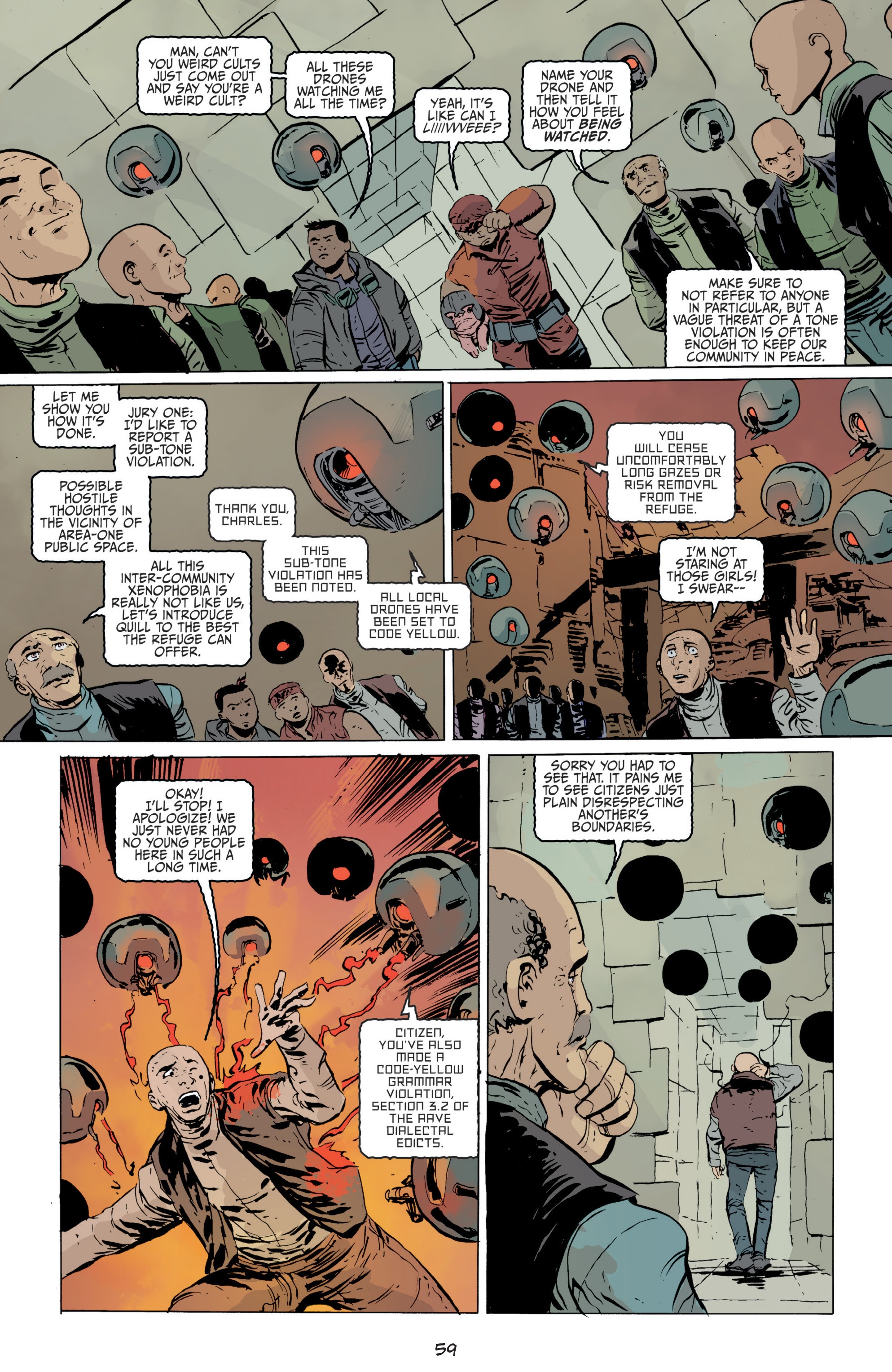 Read online Judge Dredd: Mega-City Zero comic -  Issue # TPB 2 - 59