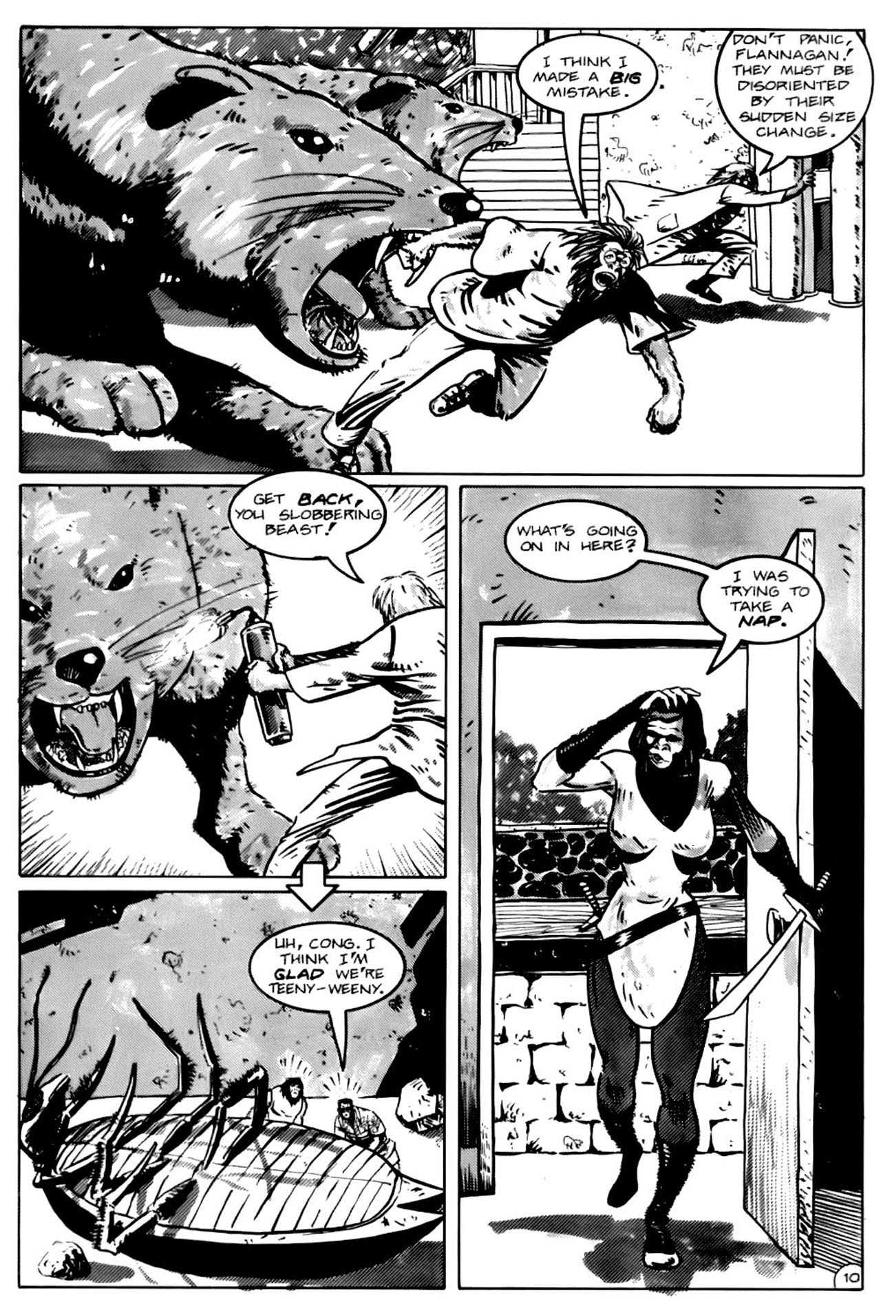 Read online Planet of the Apes (1990) comic -  Issue #13 - 12