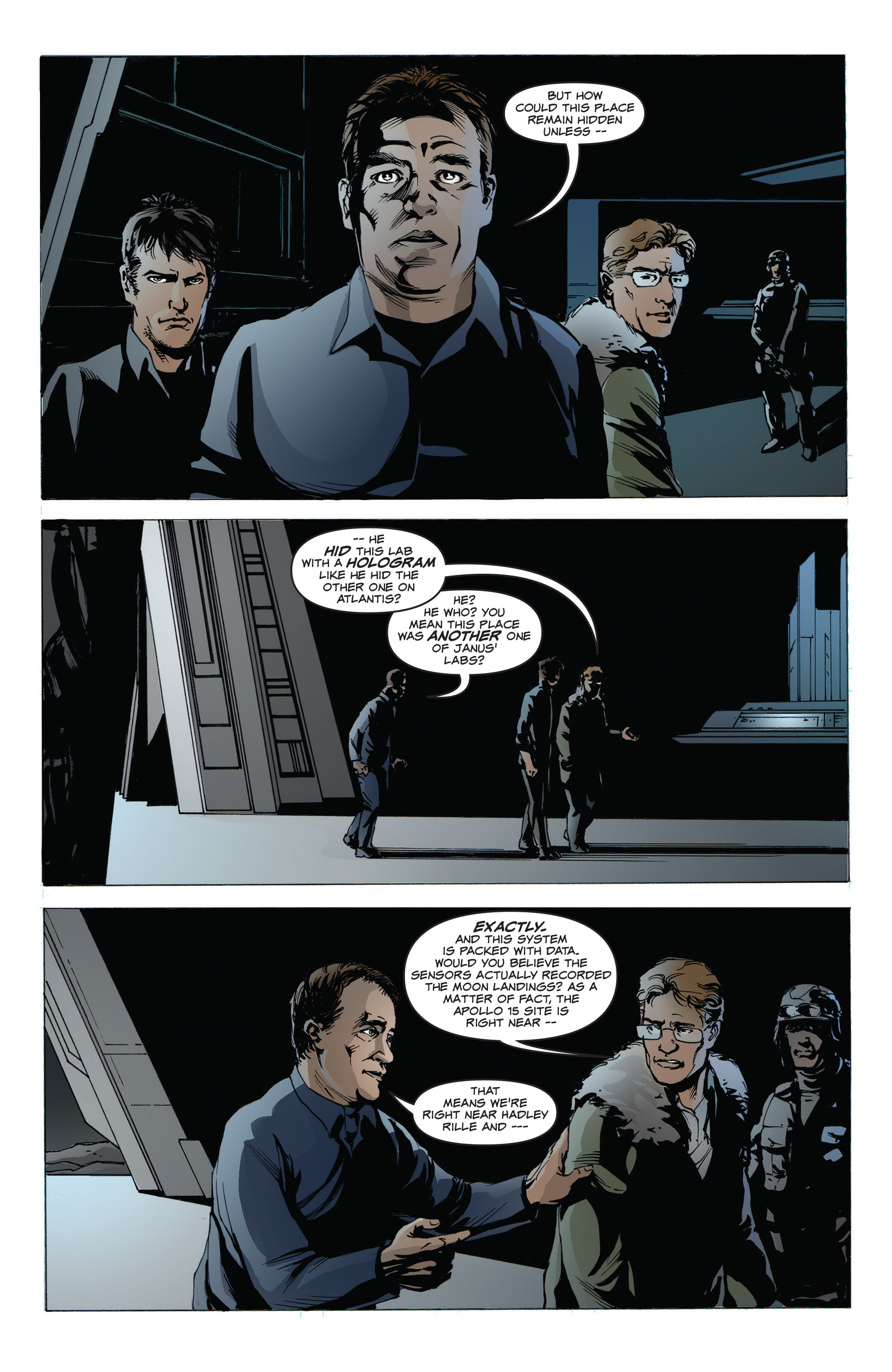 Read online Stargate Atlantis Back to Pegasus comic -  Issue #2 - 21