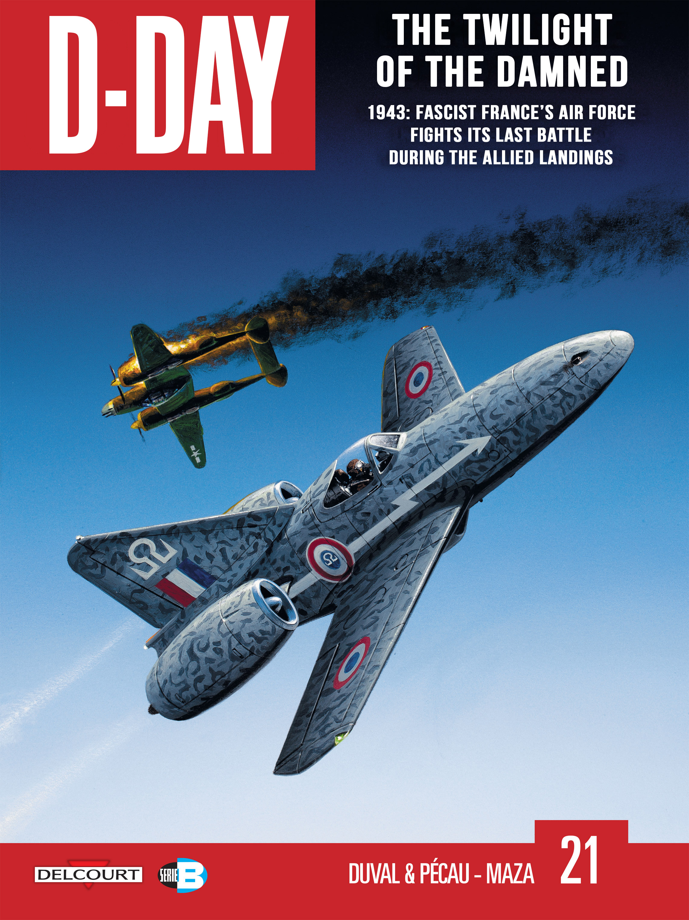 Read online D-Day comic -  Issue #21 - 1