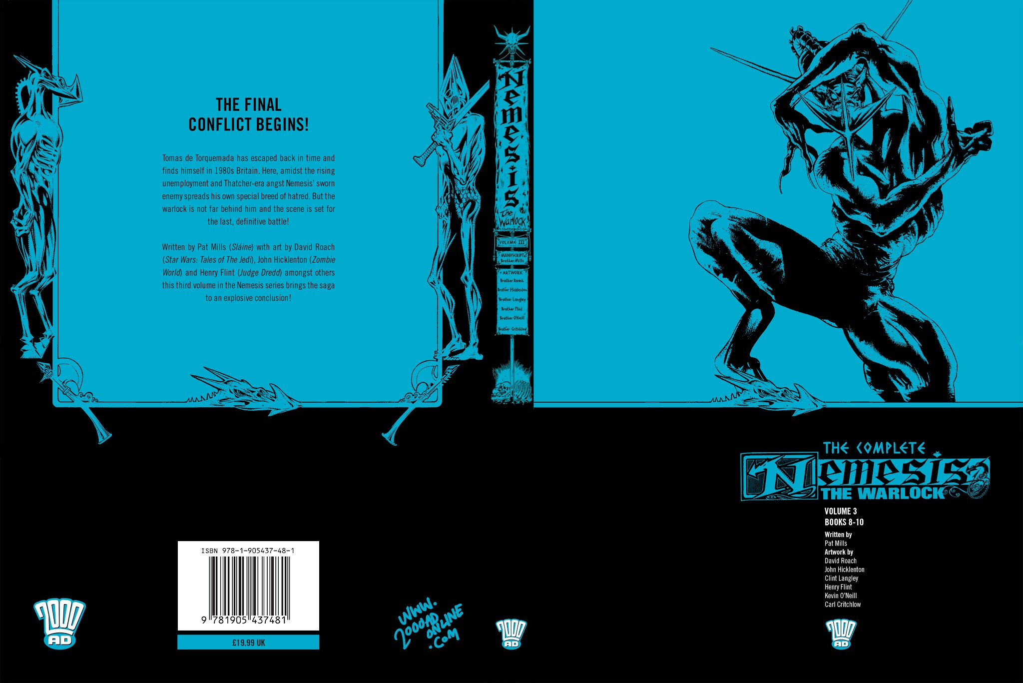 Read online The Complete Nemesis The Warlock comic -  Issue # TPB 3 - 1