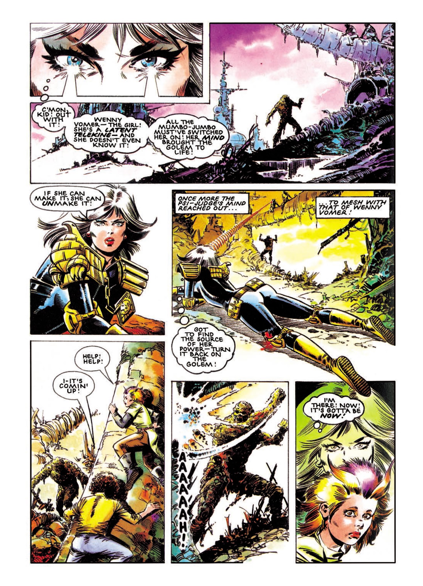 Read online Judge Anderson: The Psi Files comic -  Issue # TPB 2 - 294