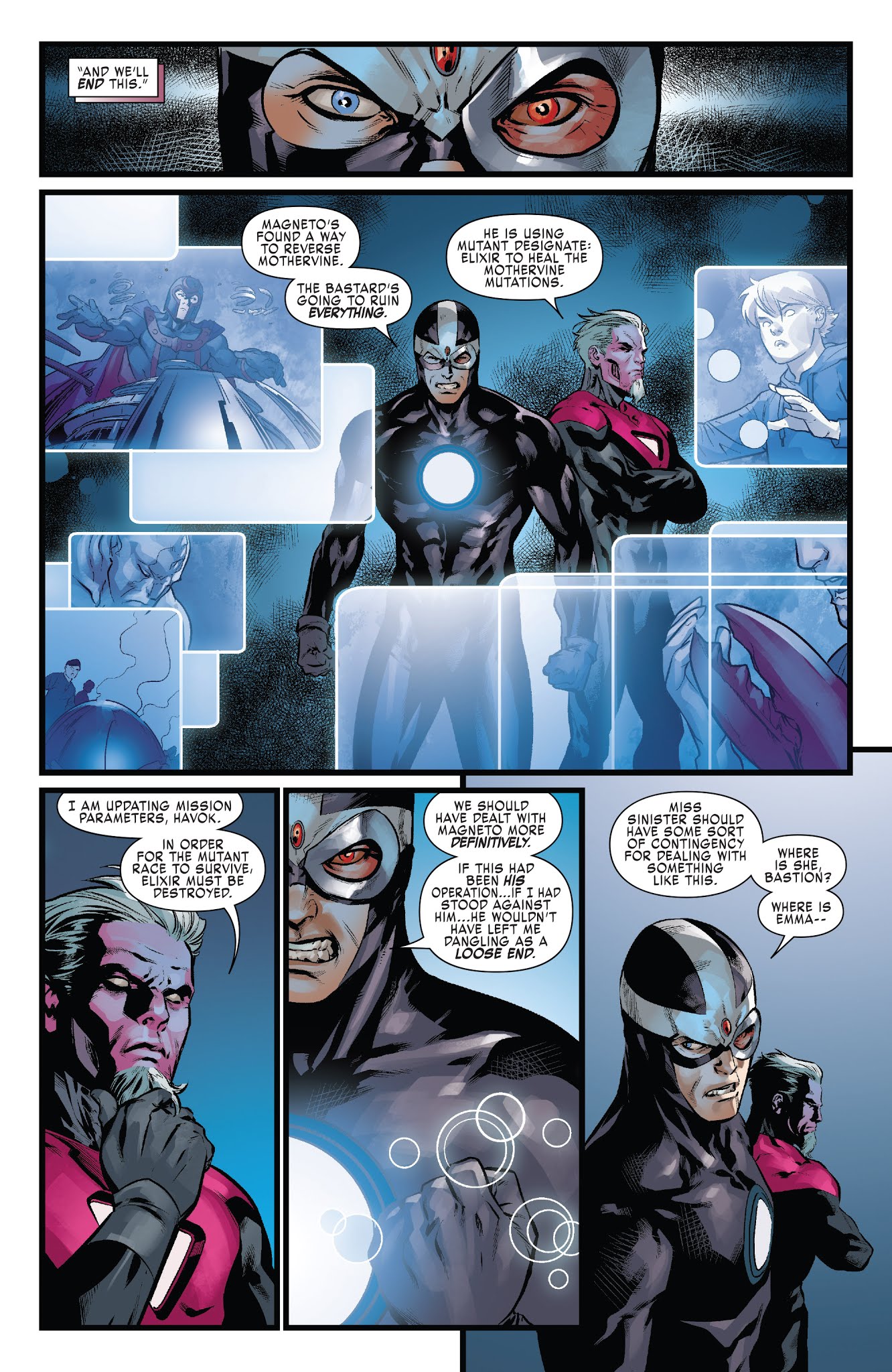 Read online X-Men: Blue comic -  Issue #28 - 13