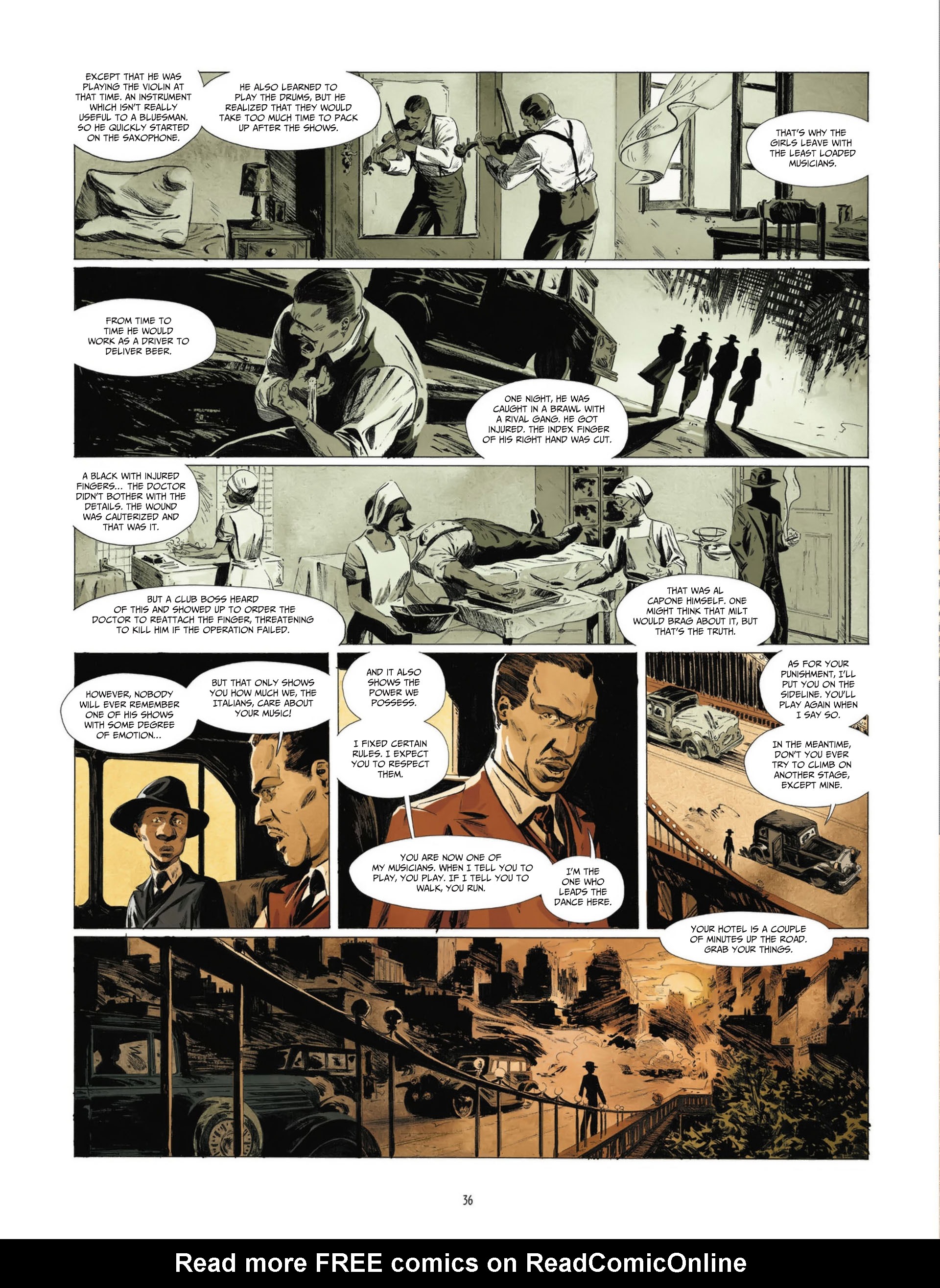 Read online Blue Note comic -  Issue #2 - 36