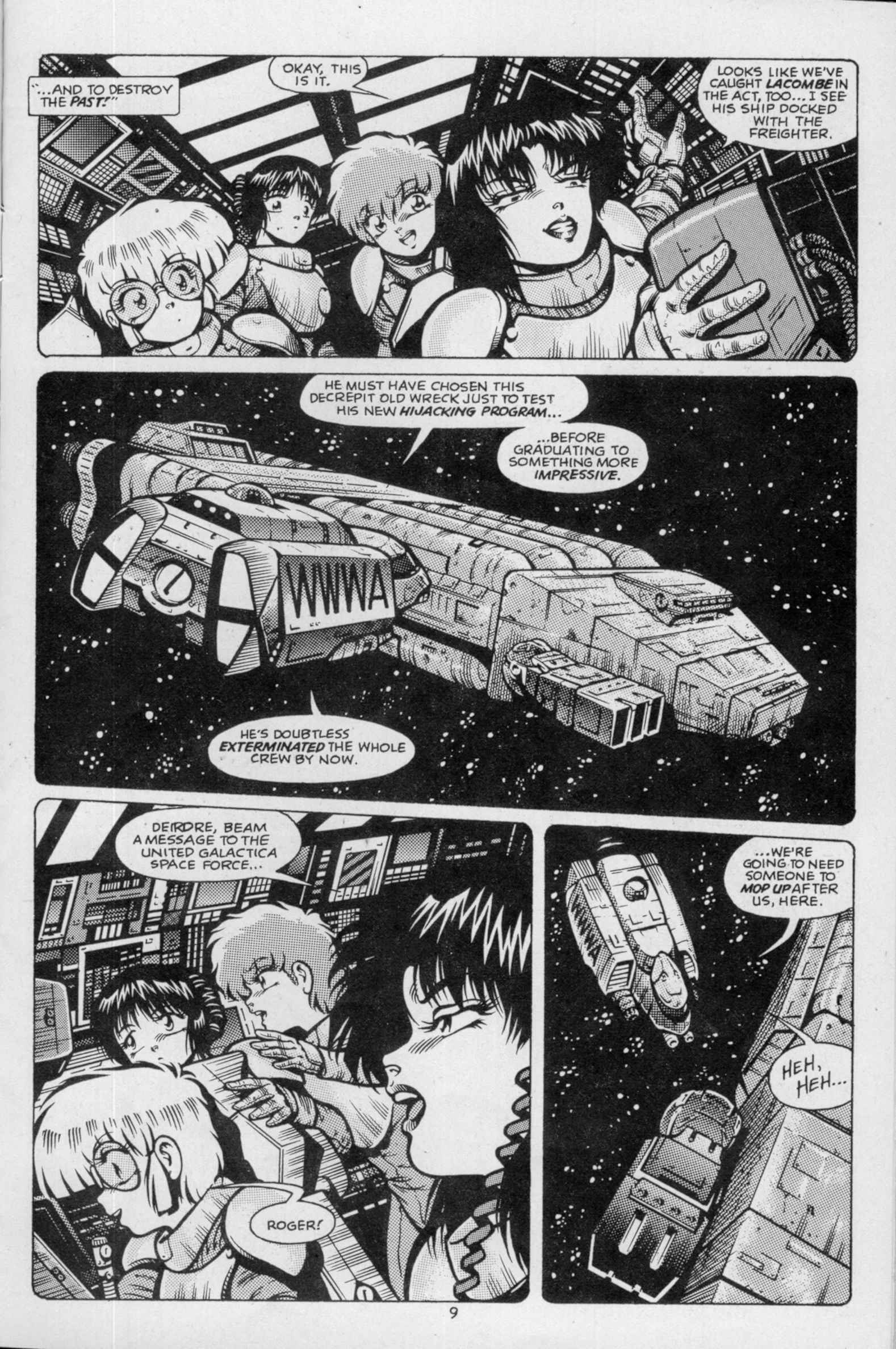 Read online Dirty Pair II comic -  Issue #3 - 11
