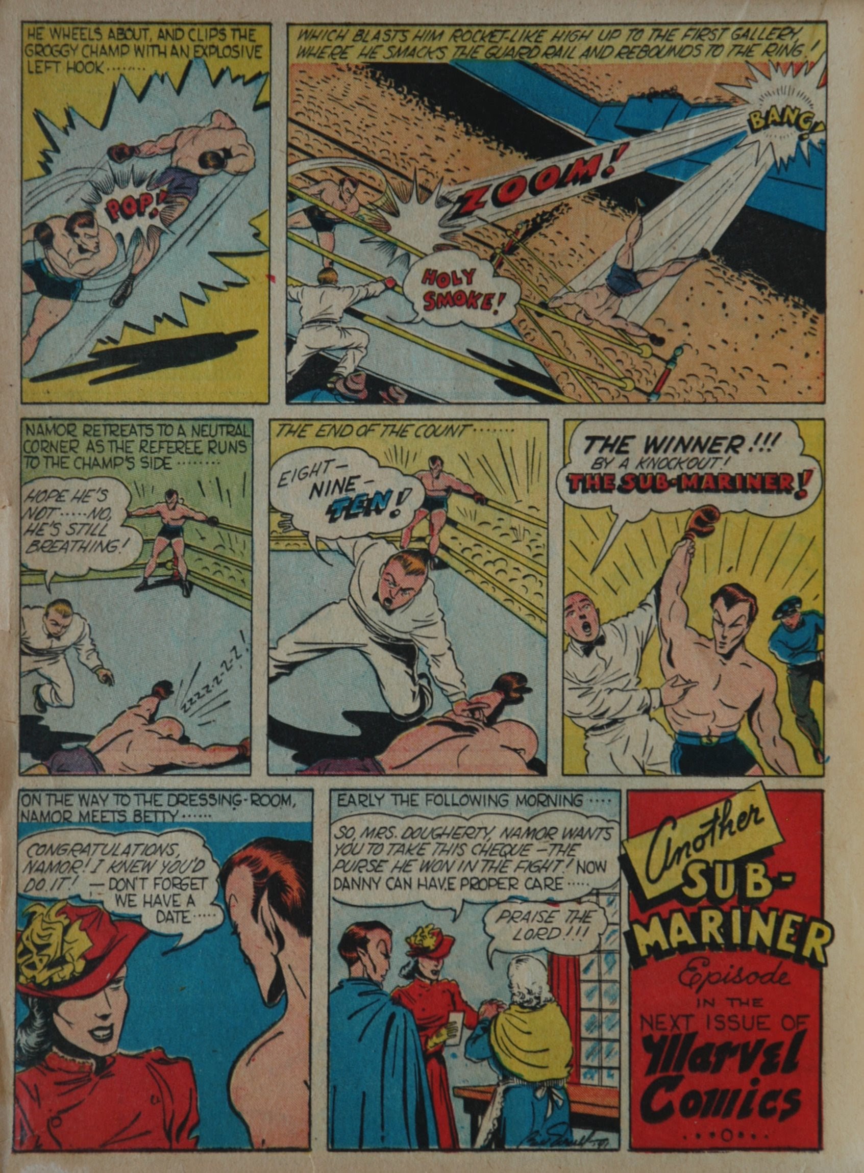 Read online Marvel Mystery Comics comic -  Issue #20 - 30