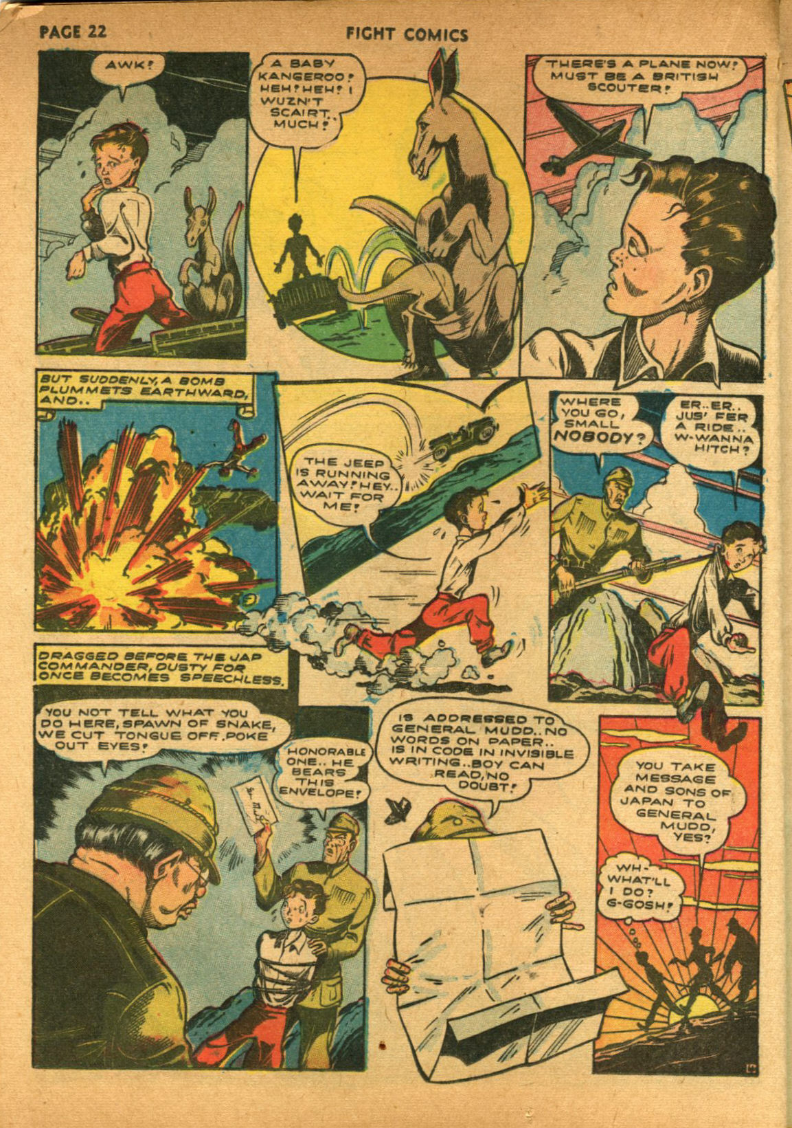 Read online Fight Comics comic -  Issue #21 - 24