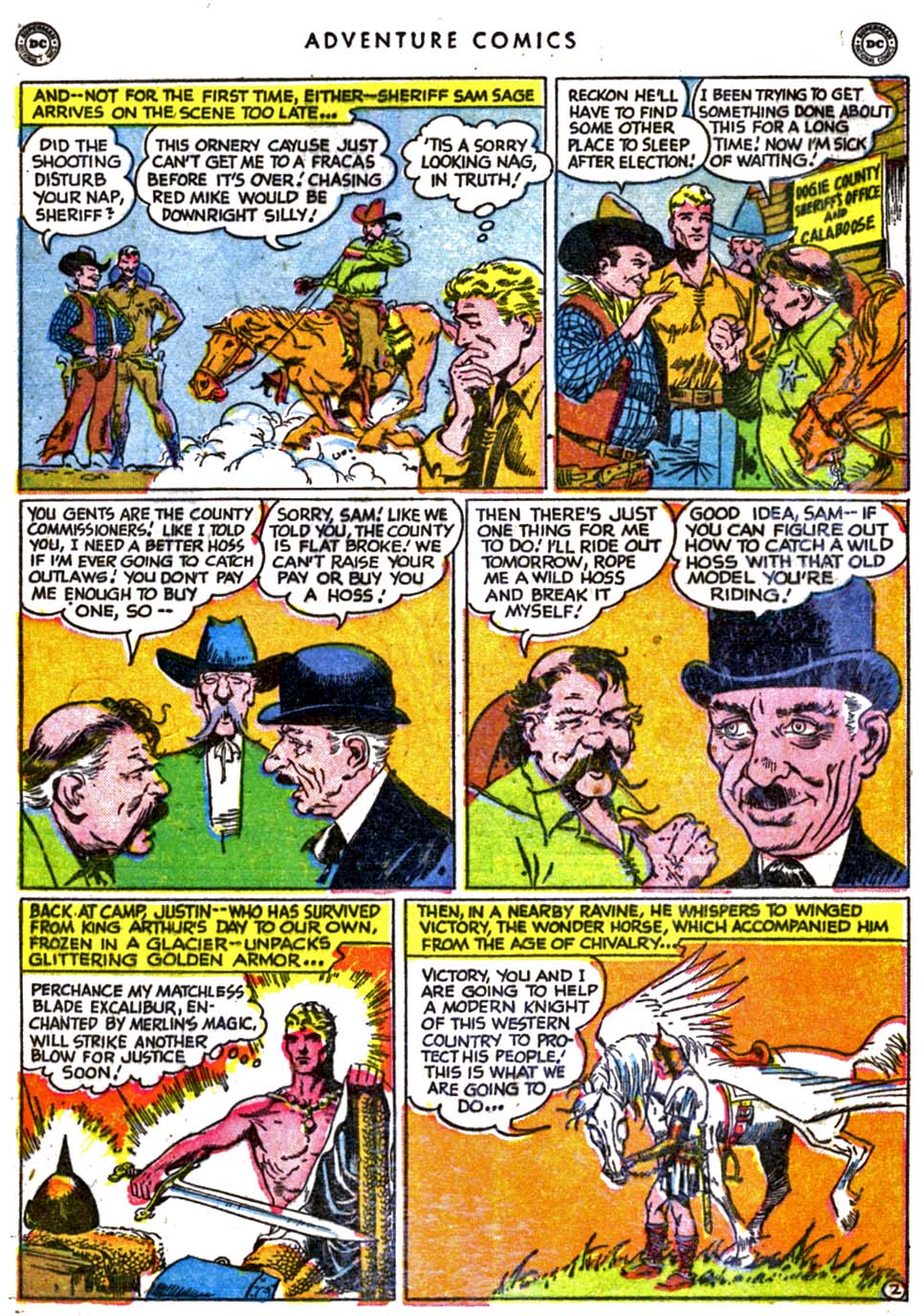 Read online Adventure Comics (1938) comic -  Issue #151 - 34