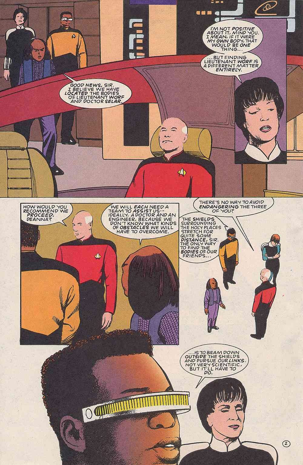 Read online Star Trek: The Next Generation (1989) comic -  Issue #58 - 3