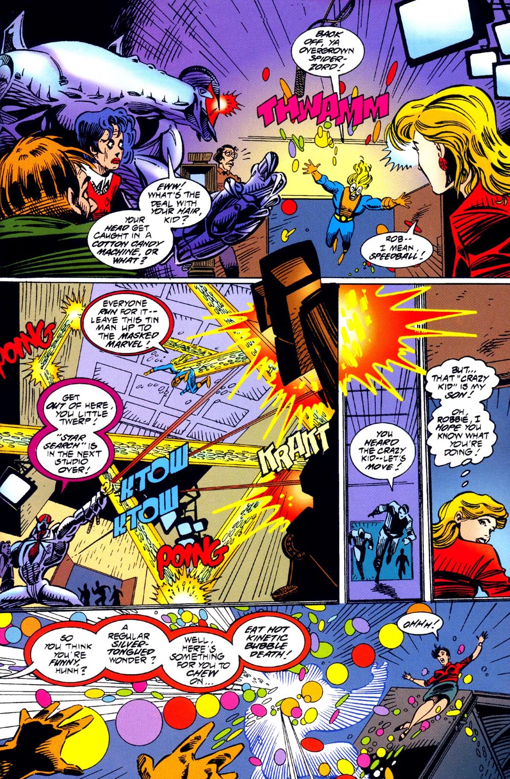 Read online Web of Scarlet Spider comic -  Issue #4 - 4