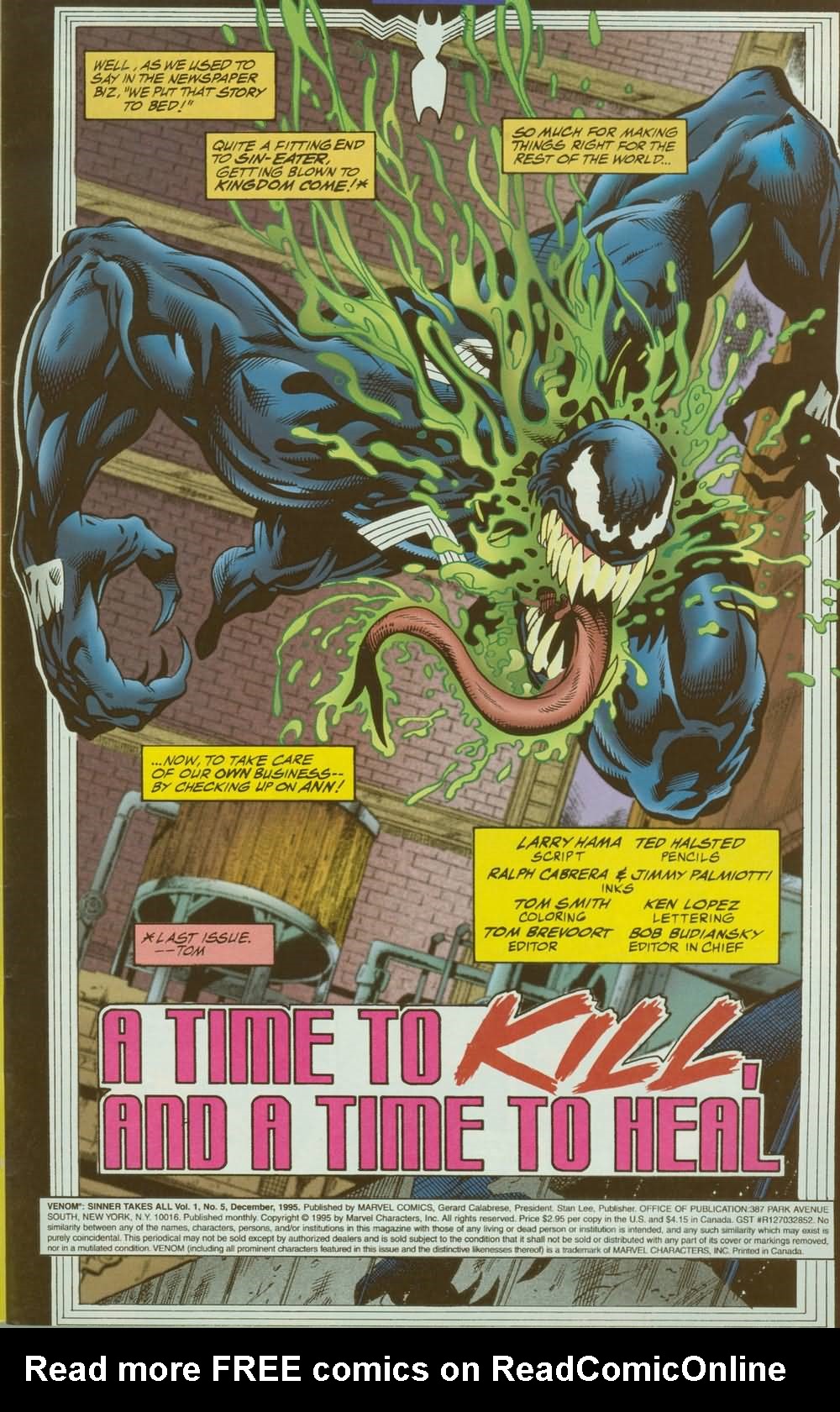 Read online Venom: Sinner Takes All comic -  Issue #5 - 2