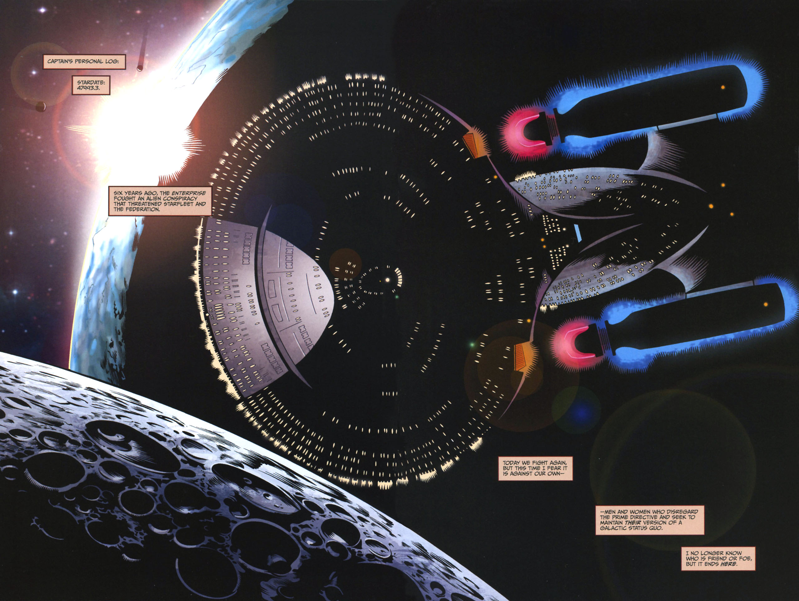 Read online Star Trek: The Next Generation: The Space Between comic -  Issue #6 - 6