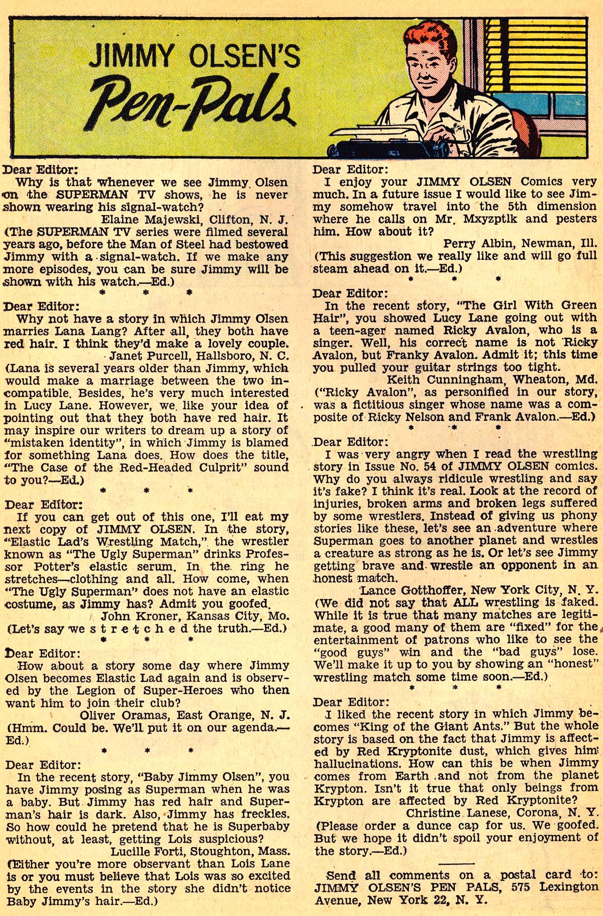 Read online Superman's Pal Jimmy Olsen comic -  Issue #56 - 22