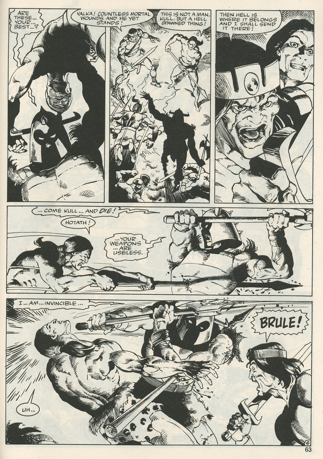 The Savage Sword Of Conan issue 119 - Page 62