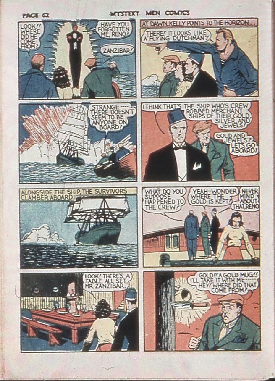Read online Mystery Men Comics comic -  Issue #8 - 64