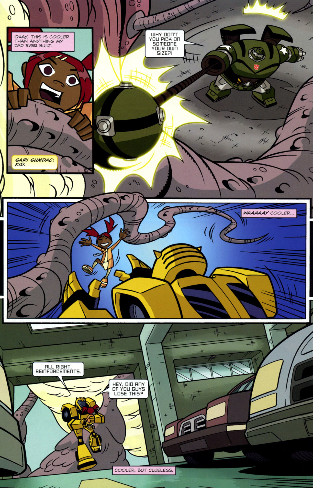 Read online Transformers Animated: The Arrival comic -  Issue #1 - 15